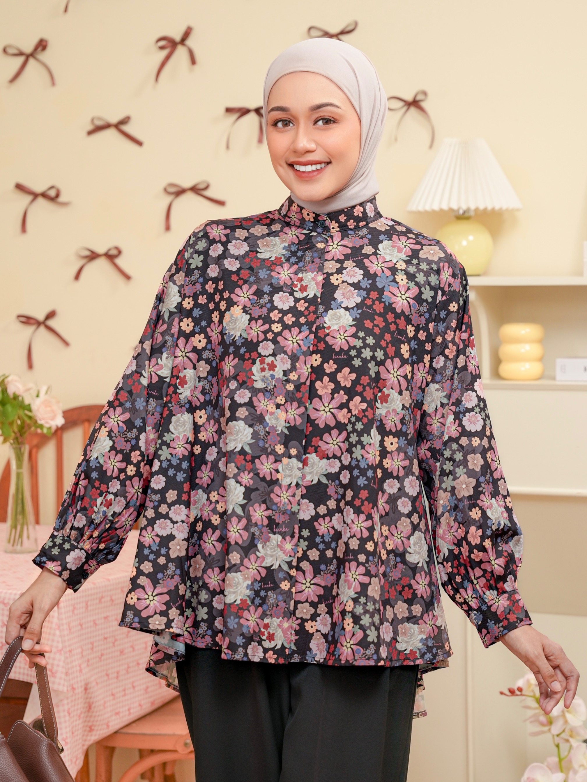 Kalula Blouse Ebony