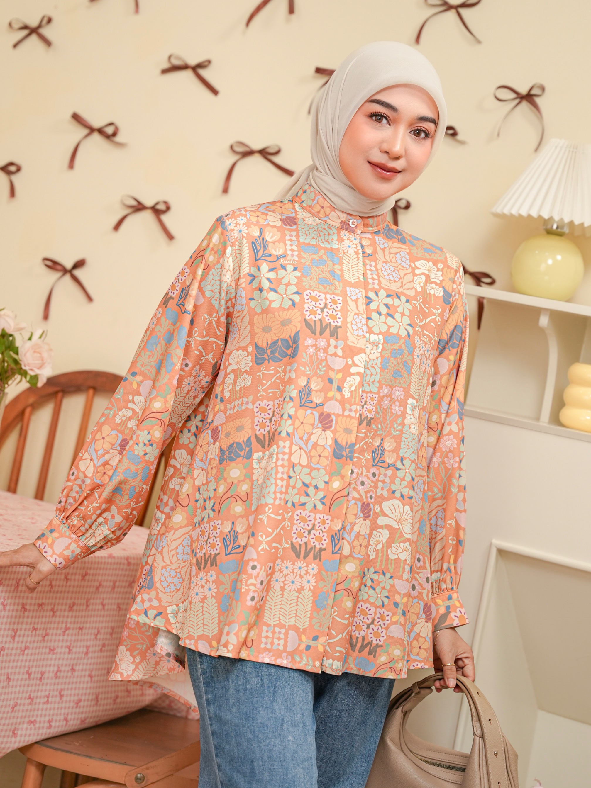 Kalula Blouse Rust