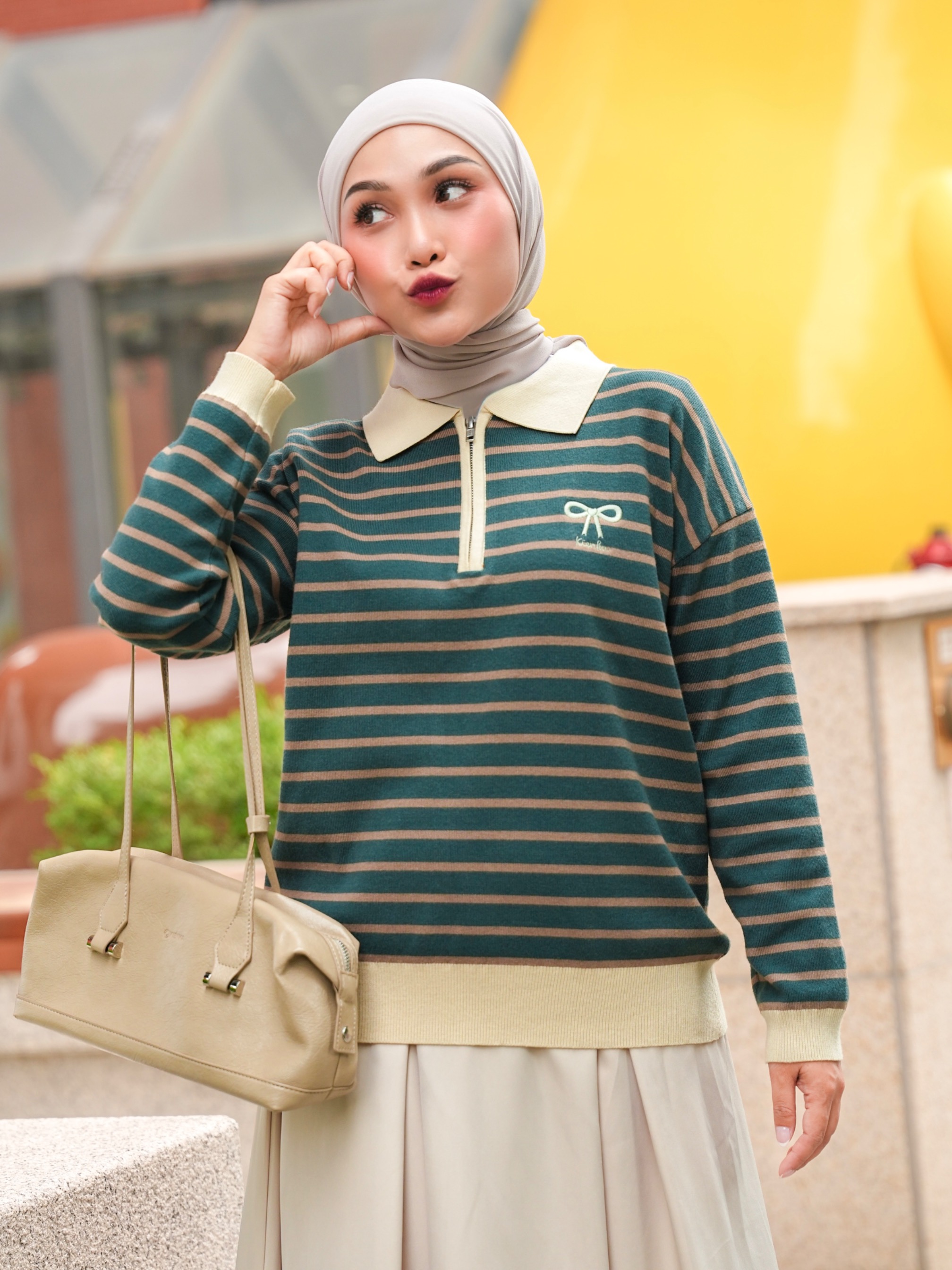 Yejin Long Sleeve Moss