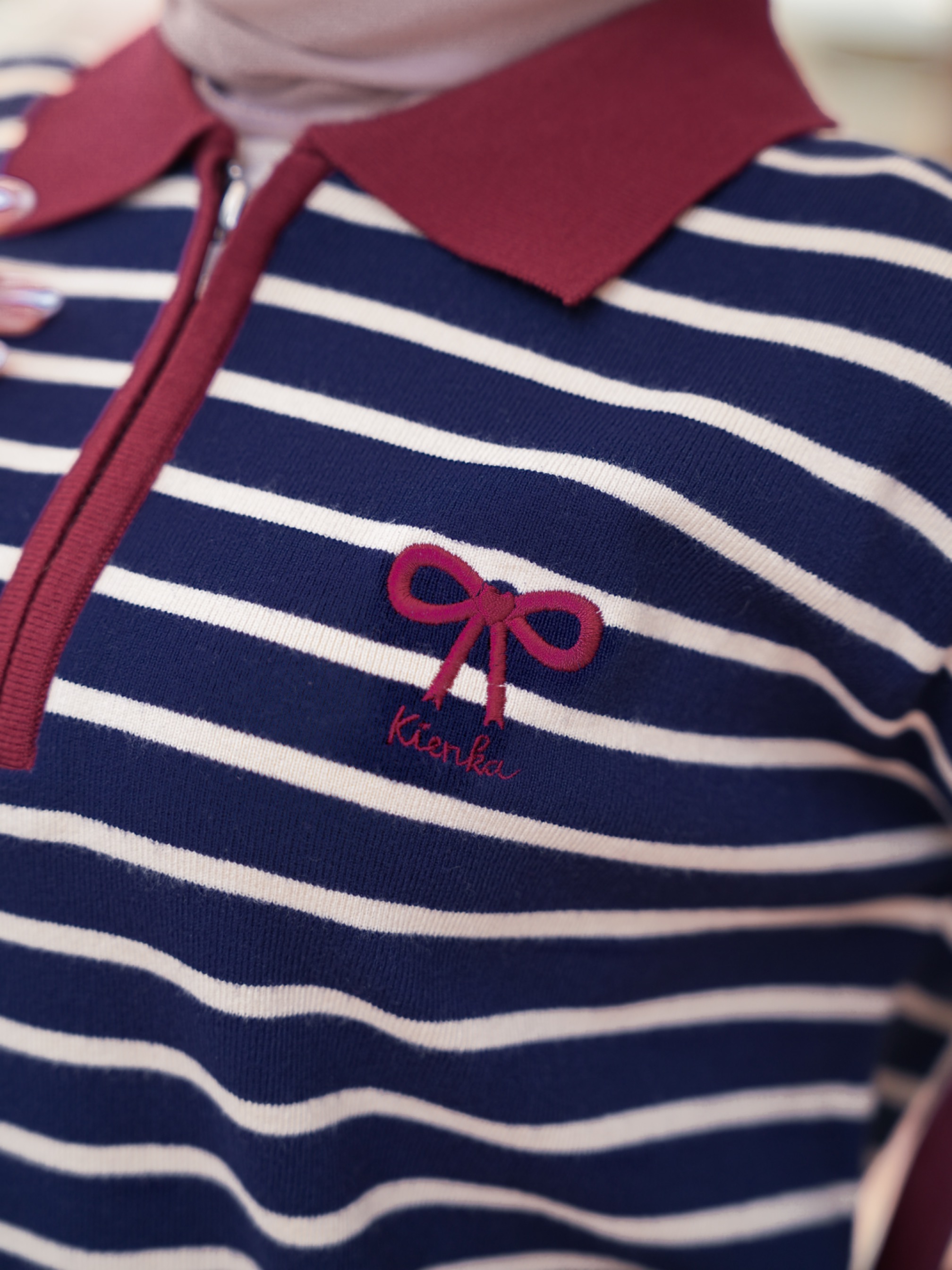 Yejin Long Sleeve Navy