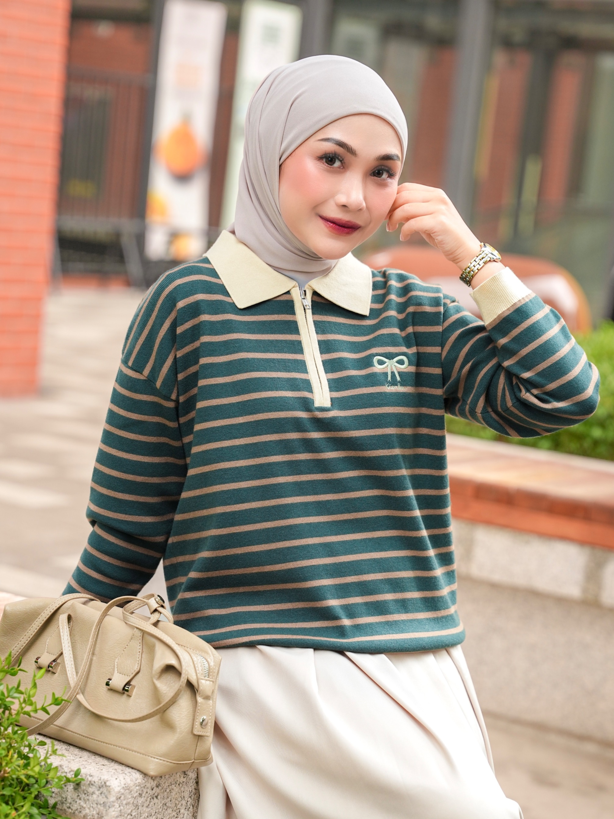 Yejin Long Sleeve Moss