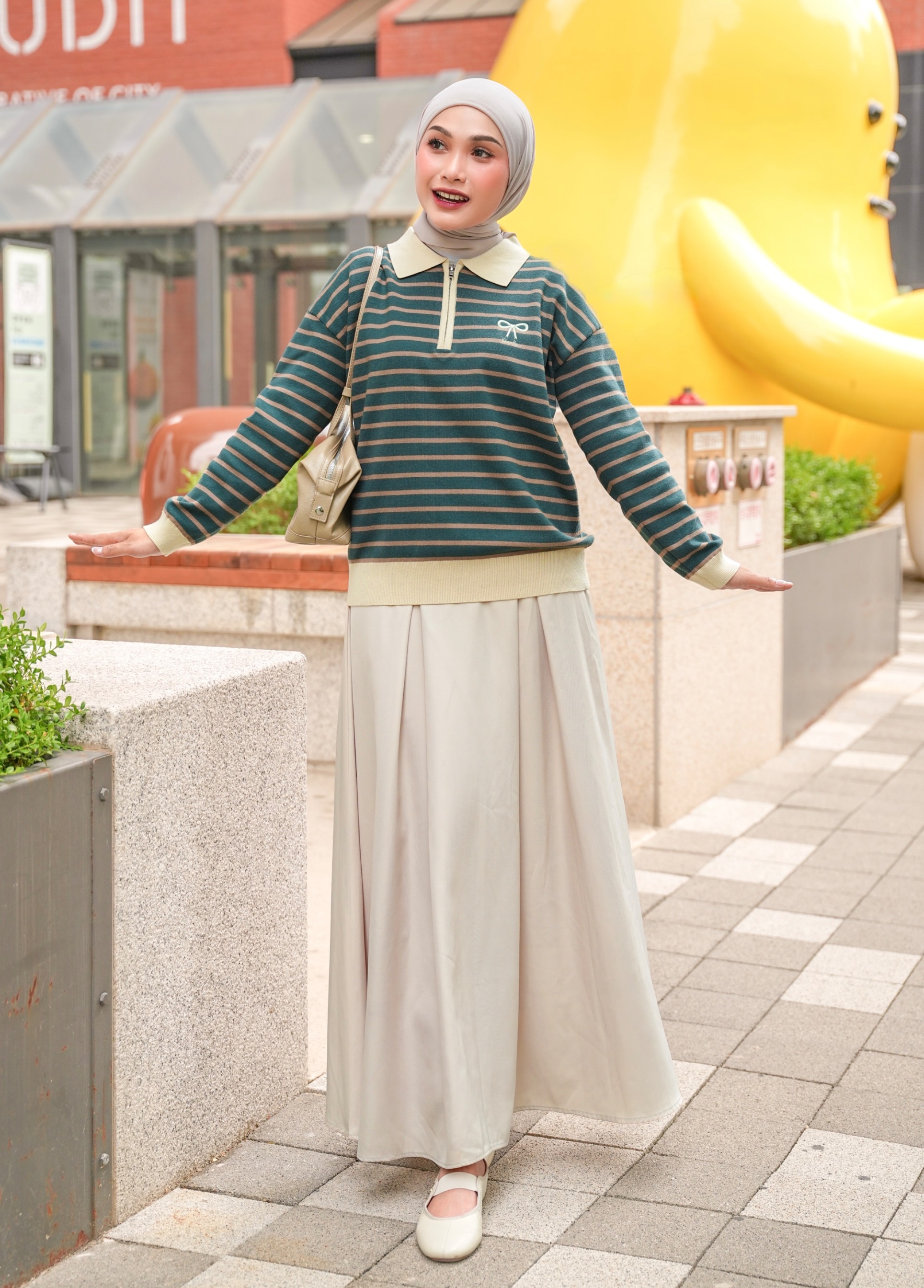Yejin Long Sleeve Moss
