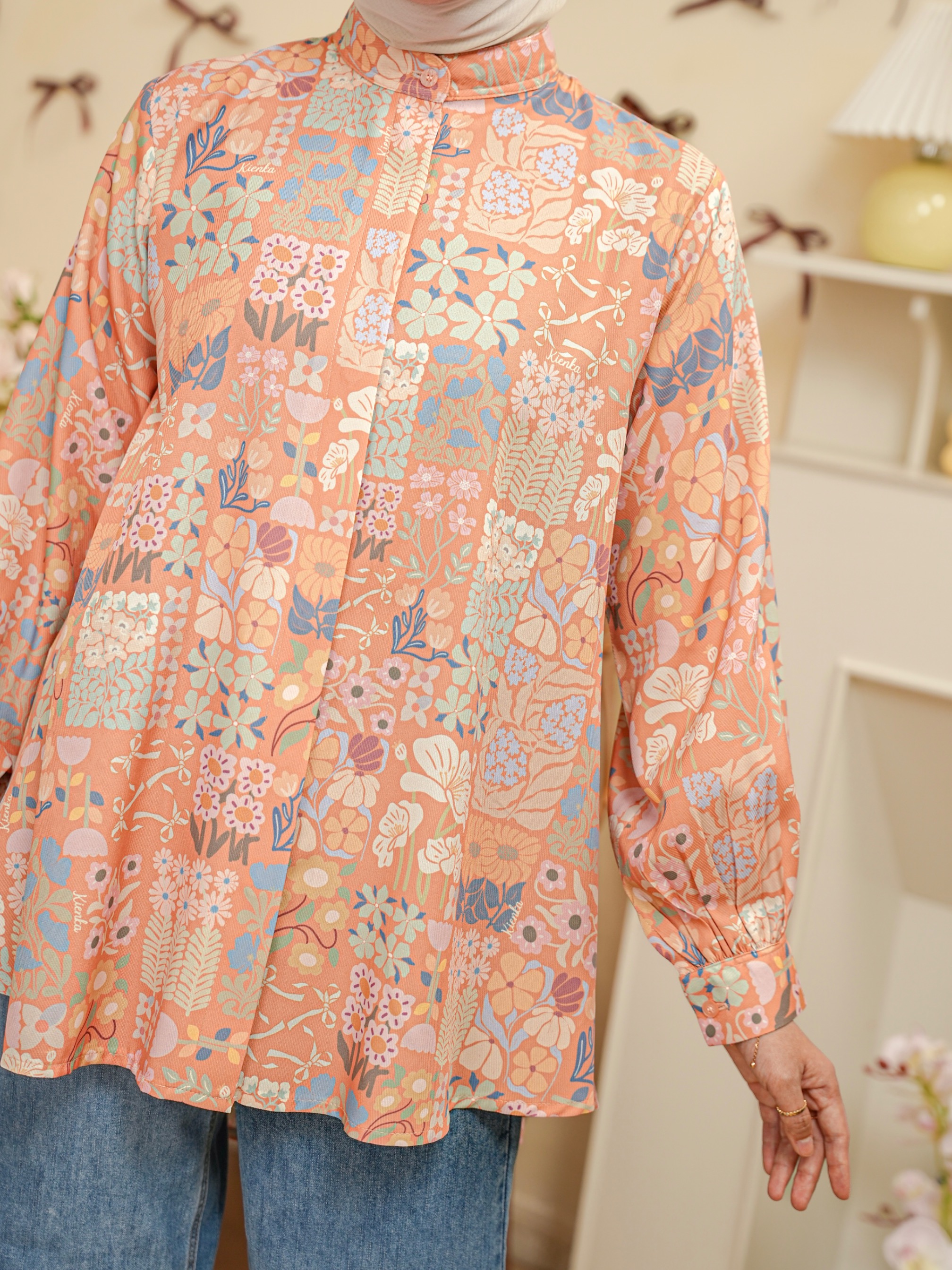 Kalula Blouse Rust