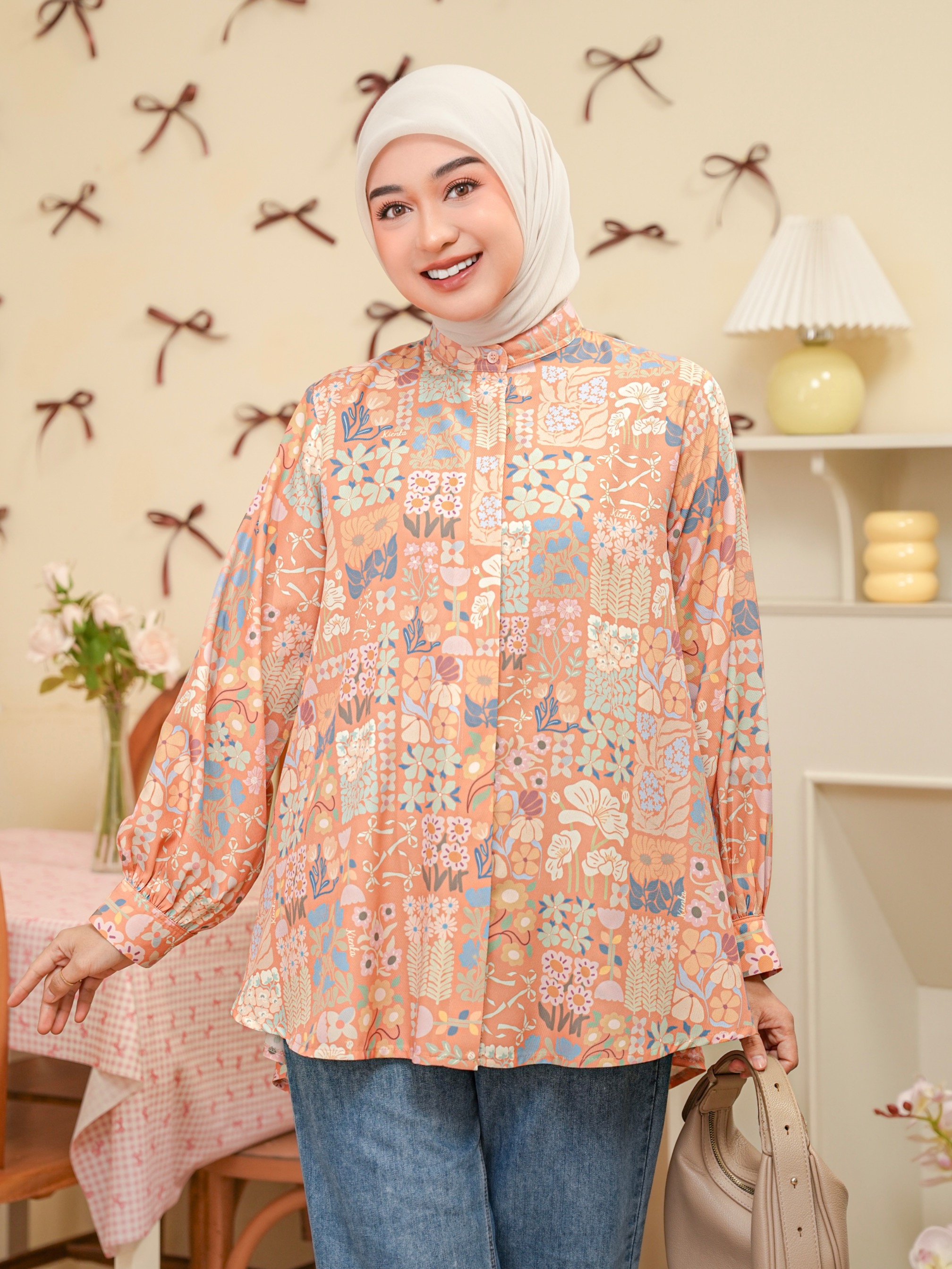 Kalula Blouse Rust