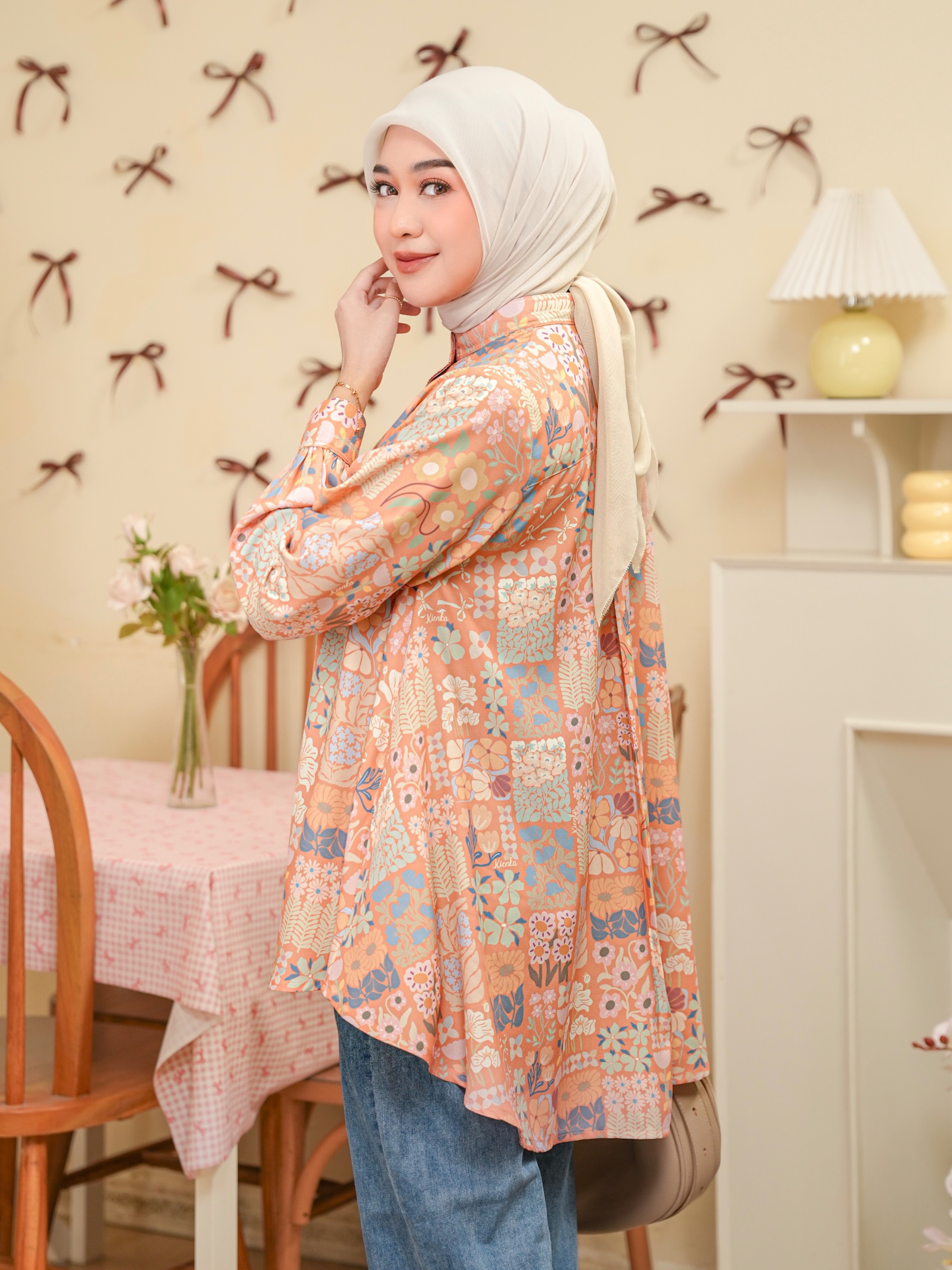 Kalula Blouse Rust
