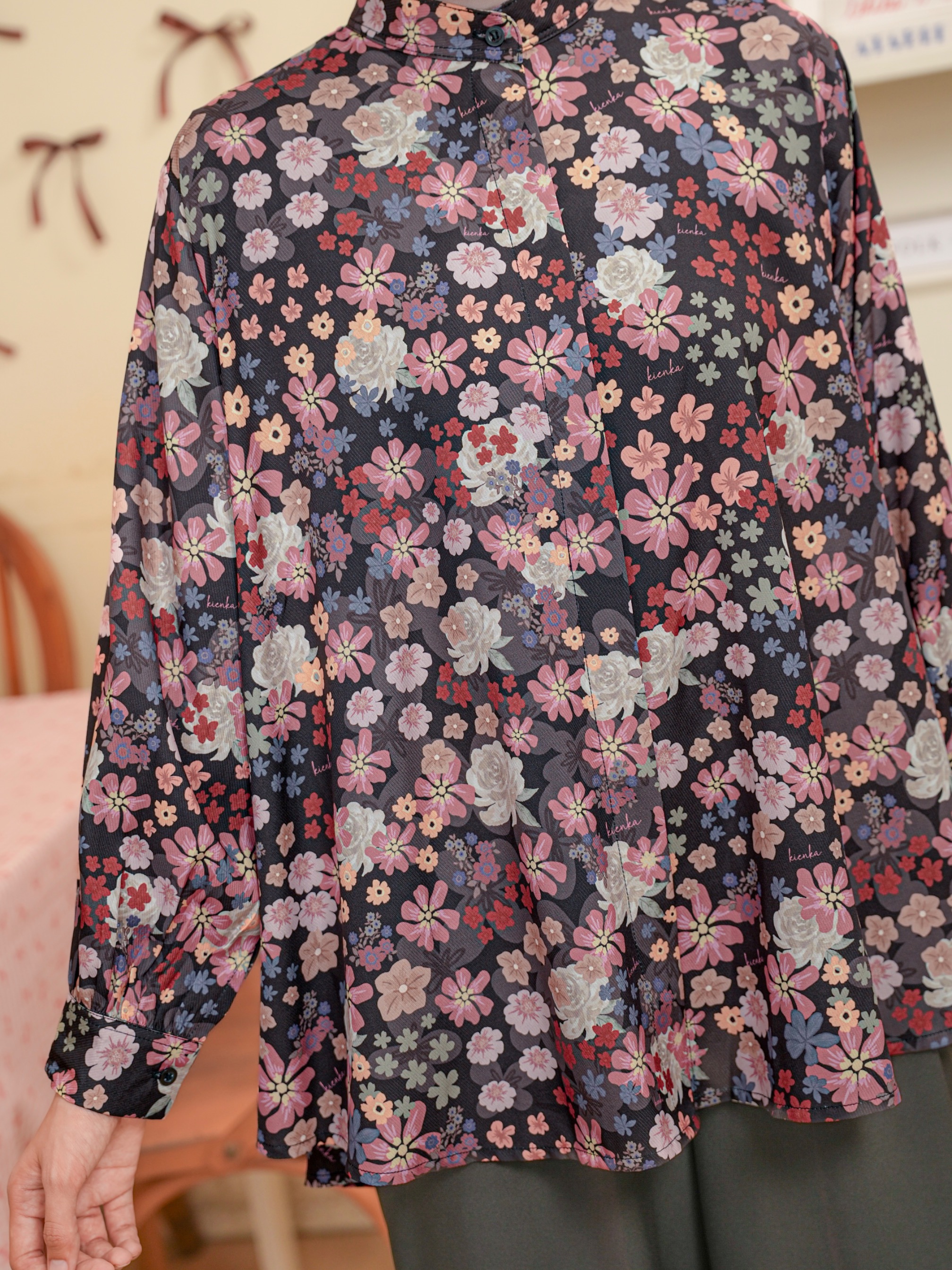 Kalula Blouse Ebony
