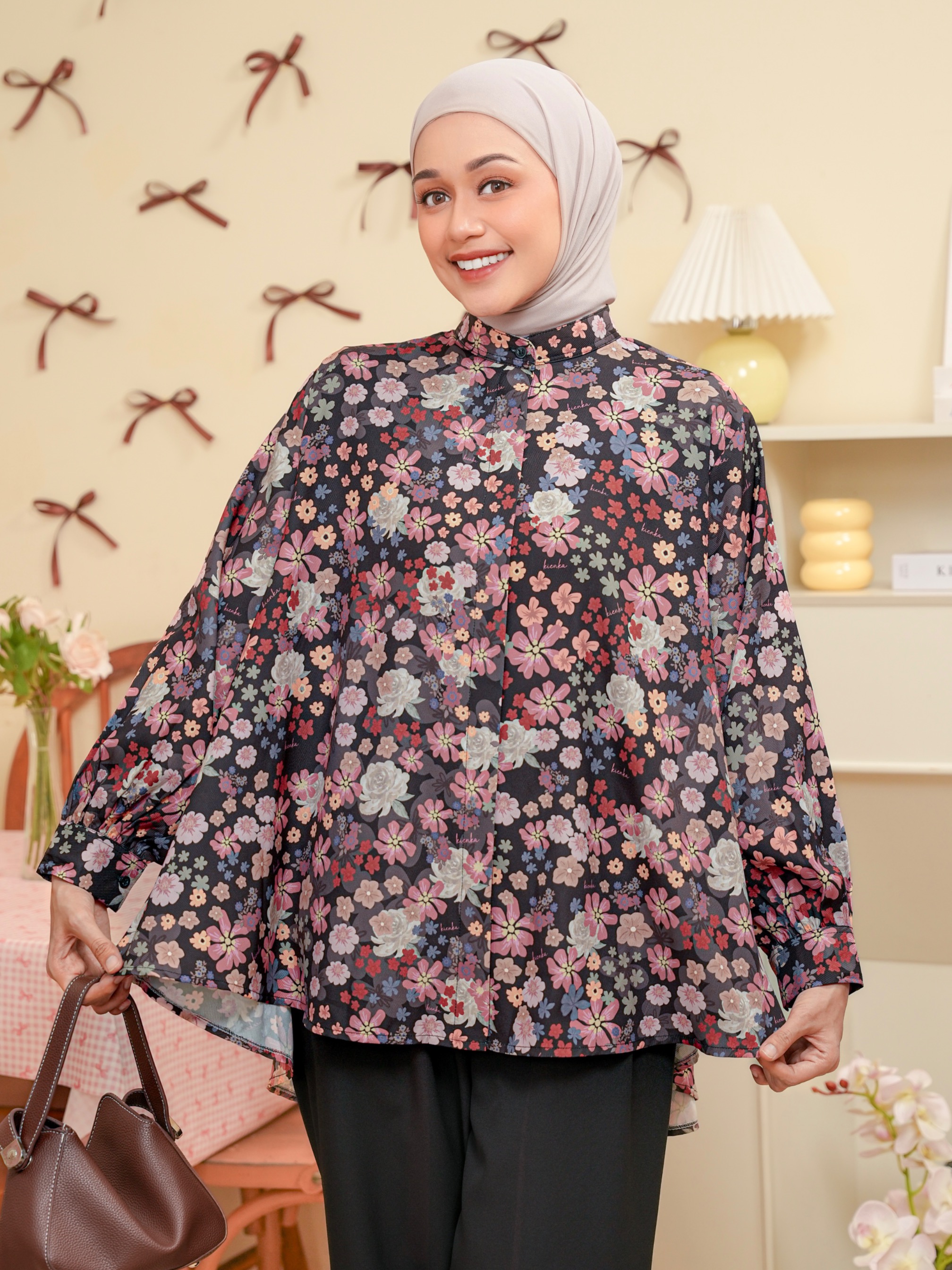 Kalula Blouse Ebony