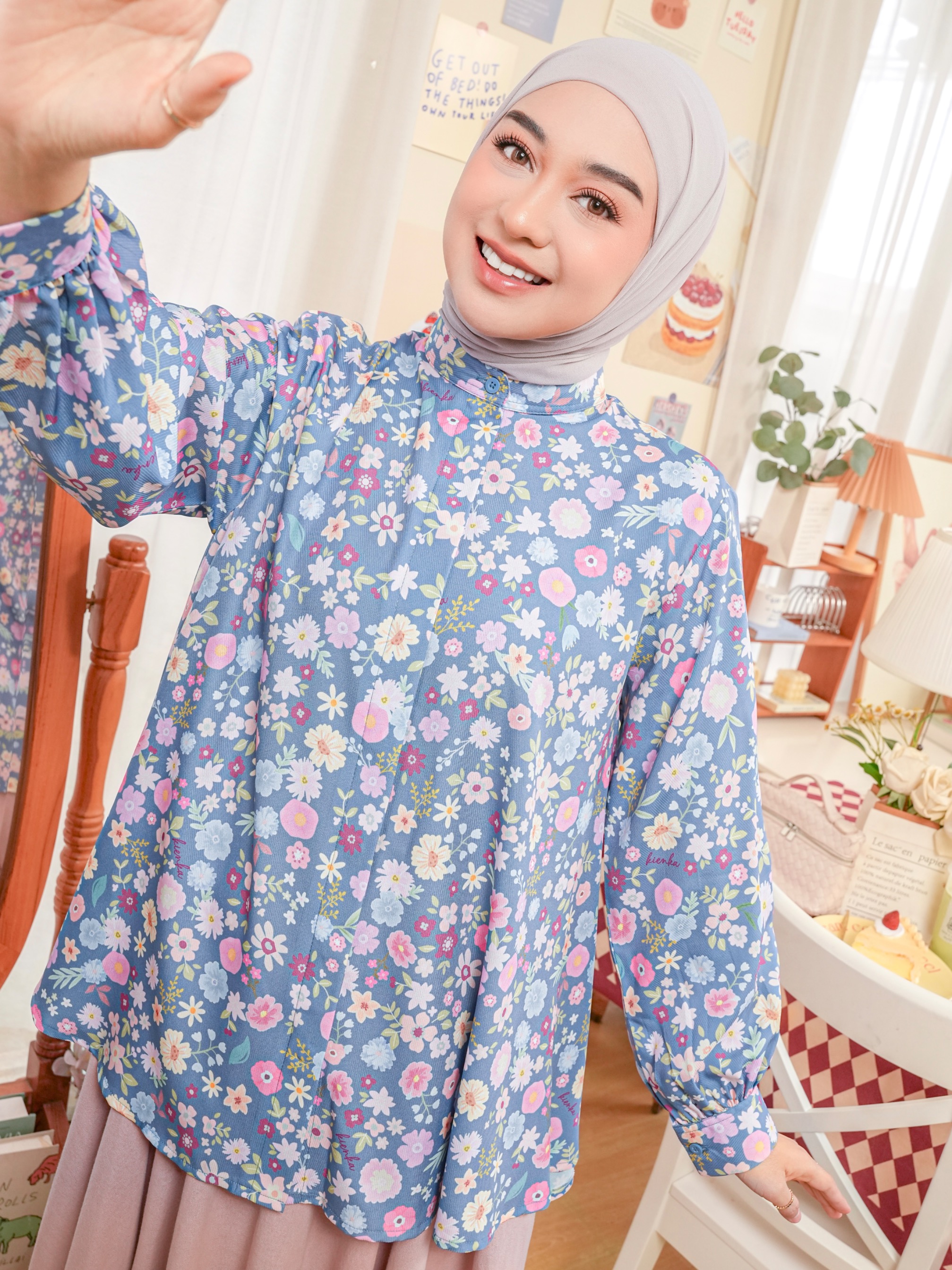 Kalula Blouse Azure
