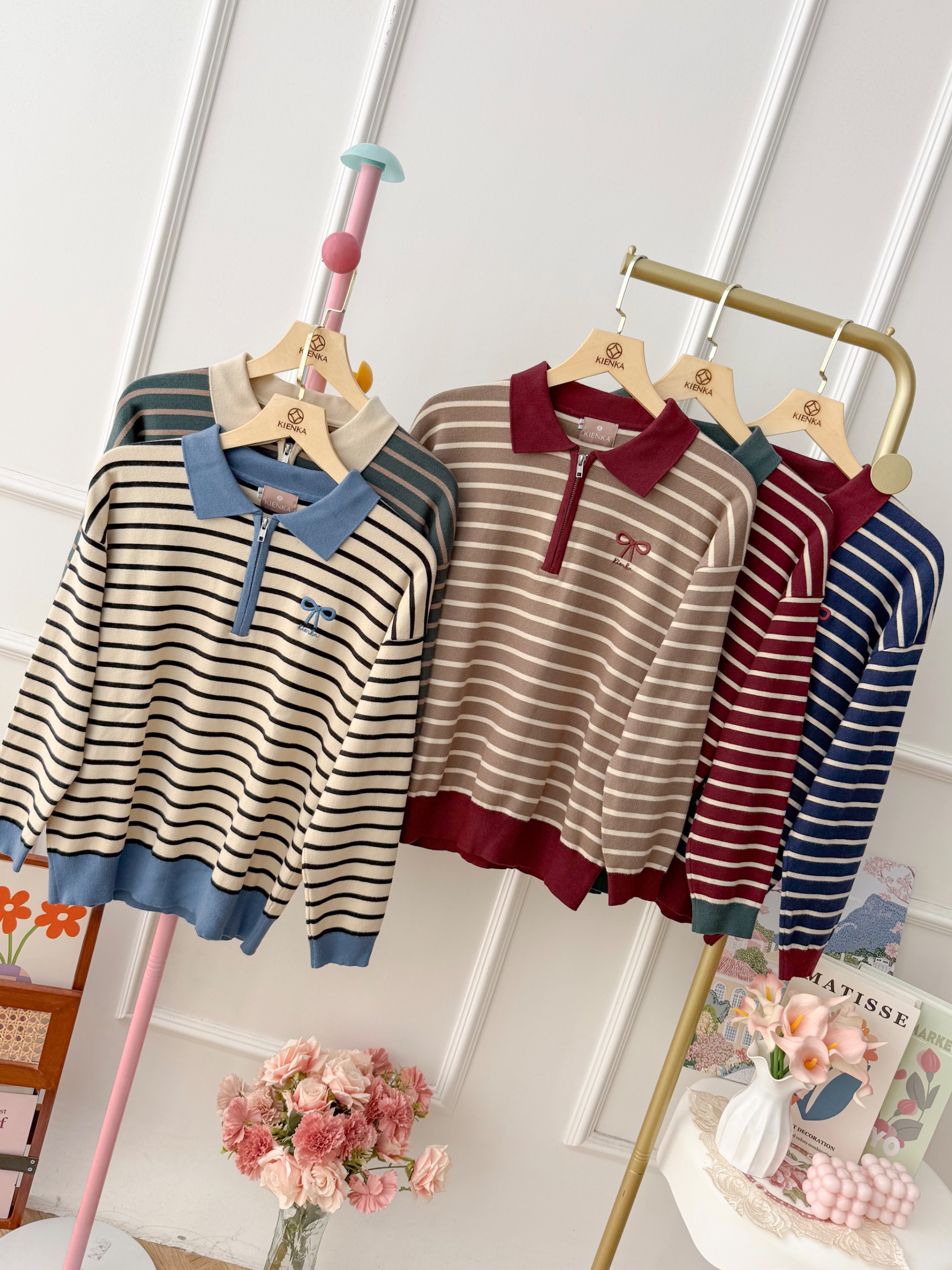 Yejin Long Sleeve Navy
