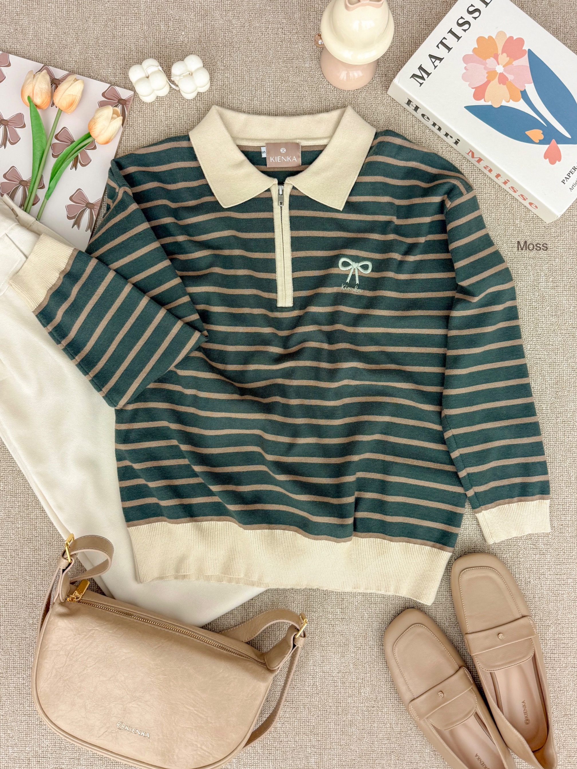 Yejin Long Sleeve Moss