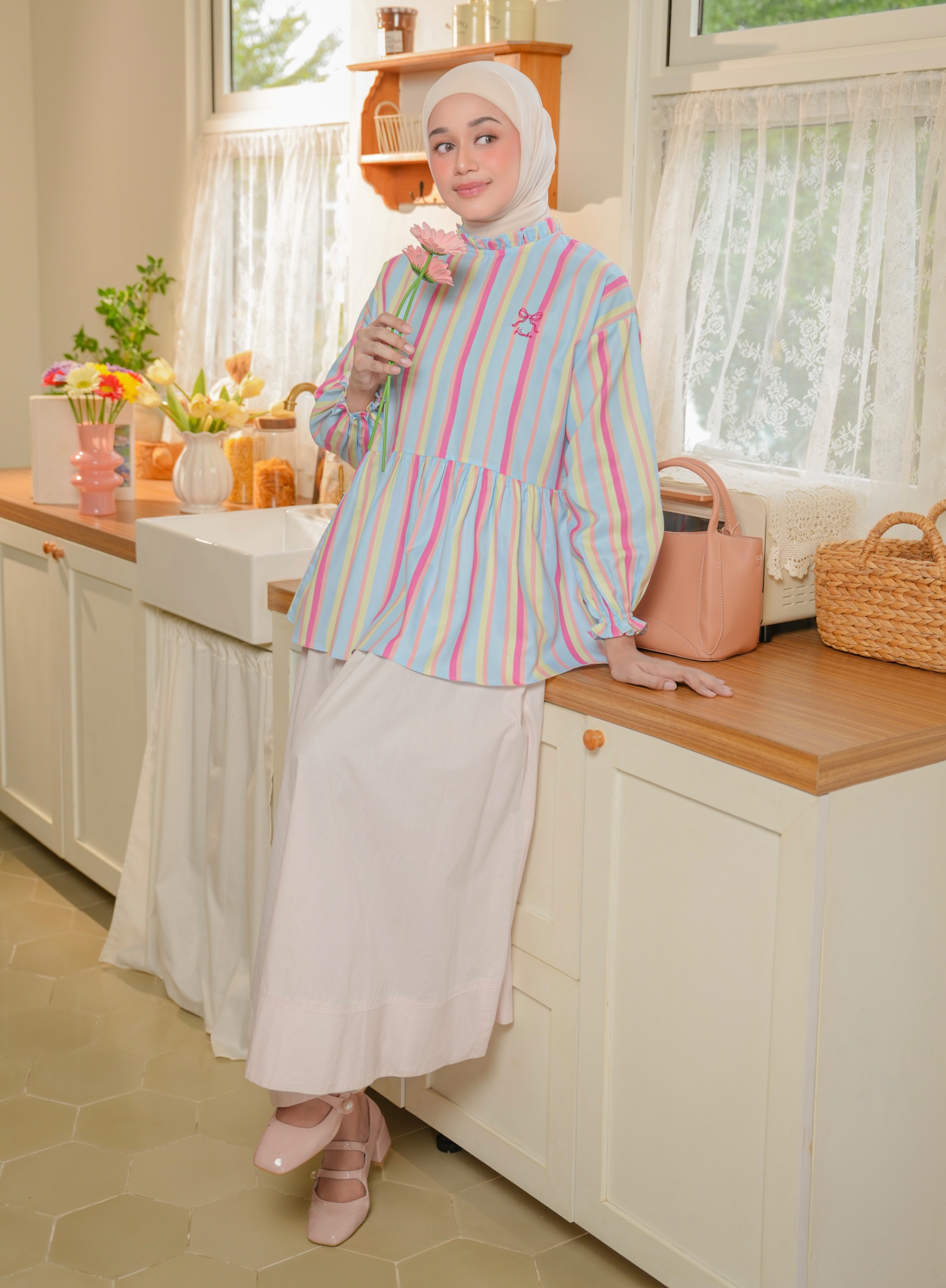 Alice Shirt Ice Blue