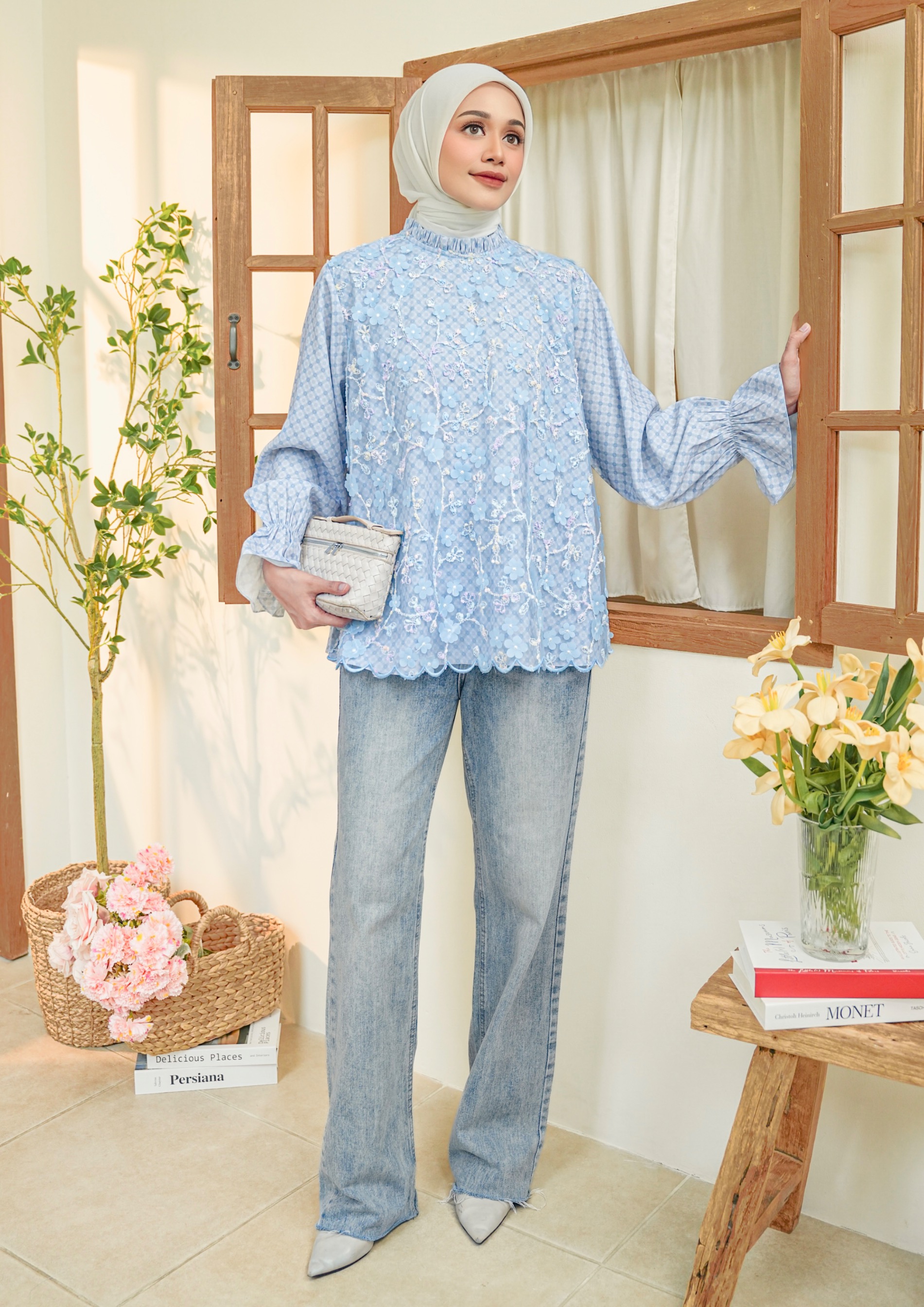 Elena Lace Blouse Alice