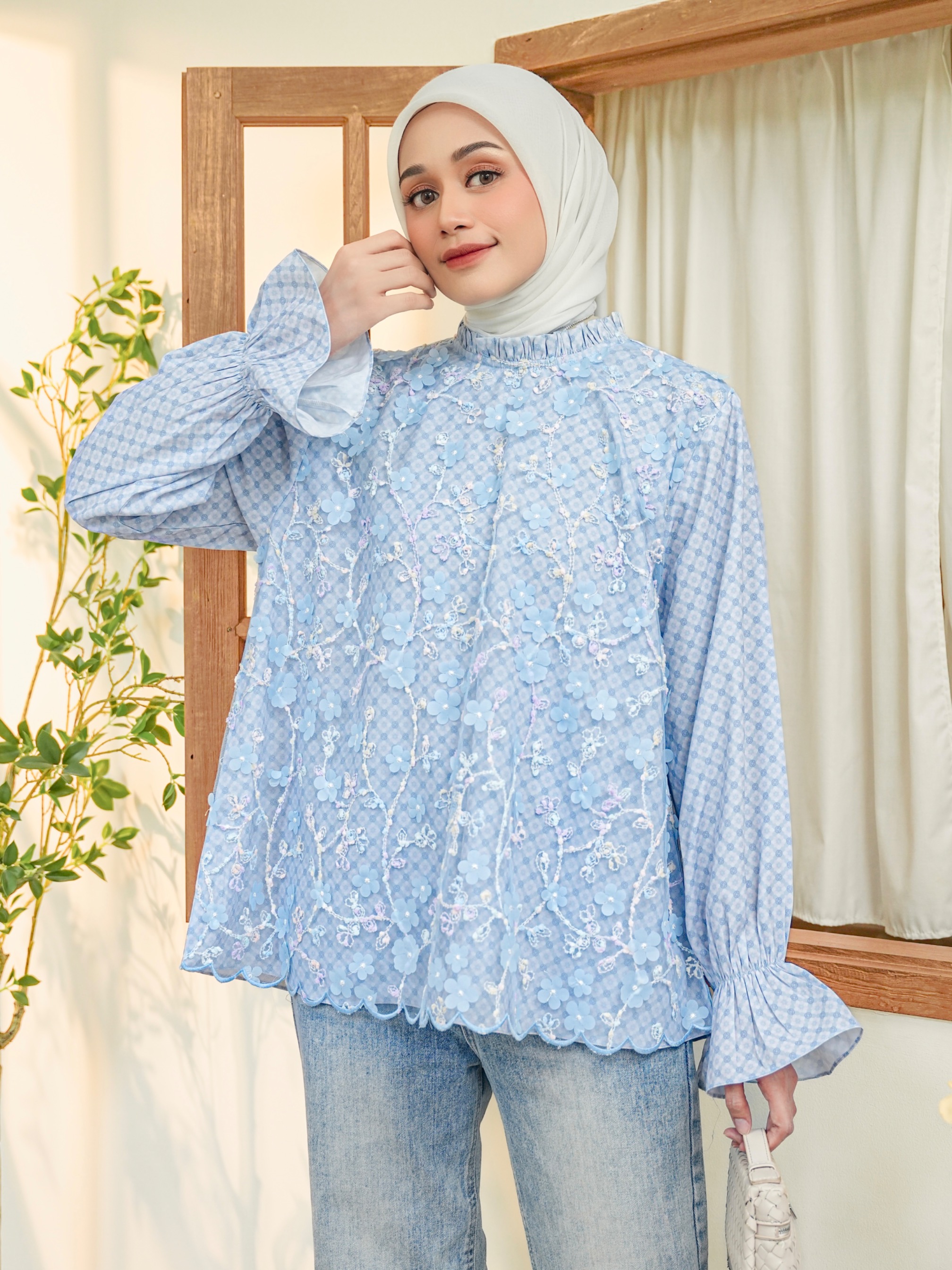 Elena Lace Blouse Alice