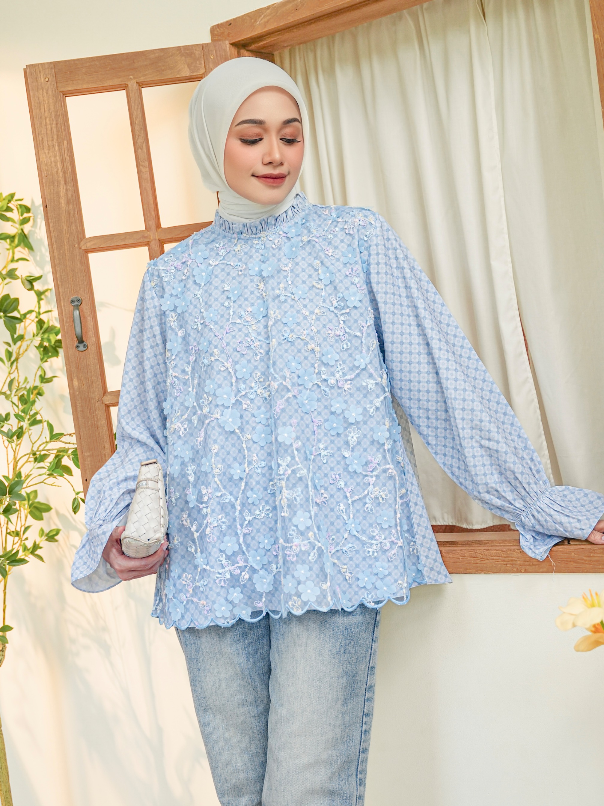 Elena Lace Blouse Alice