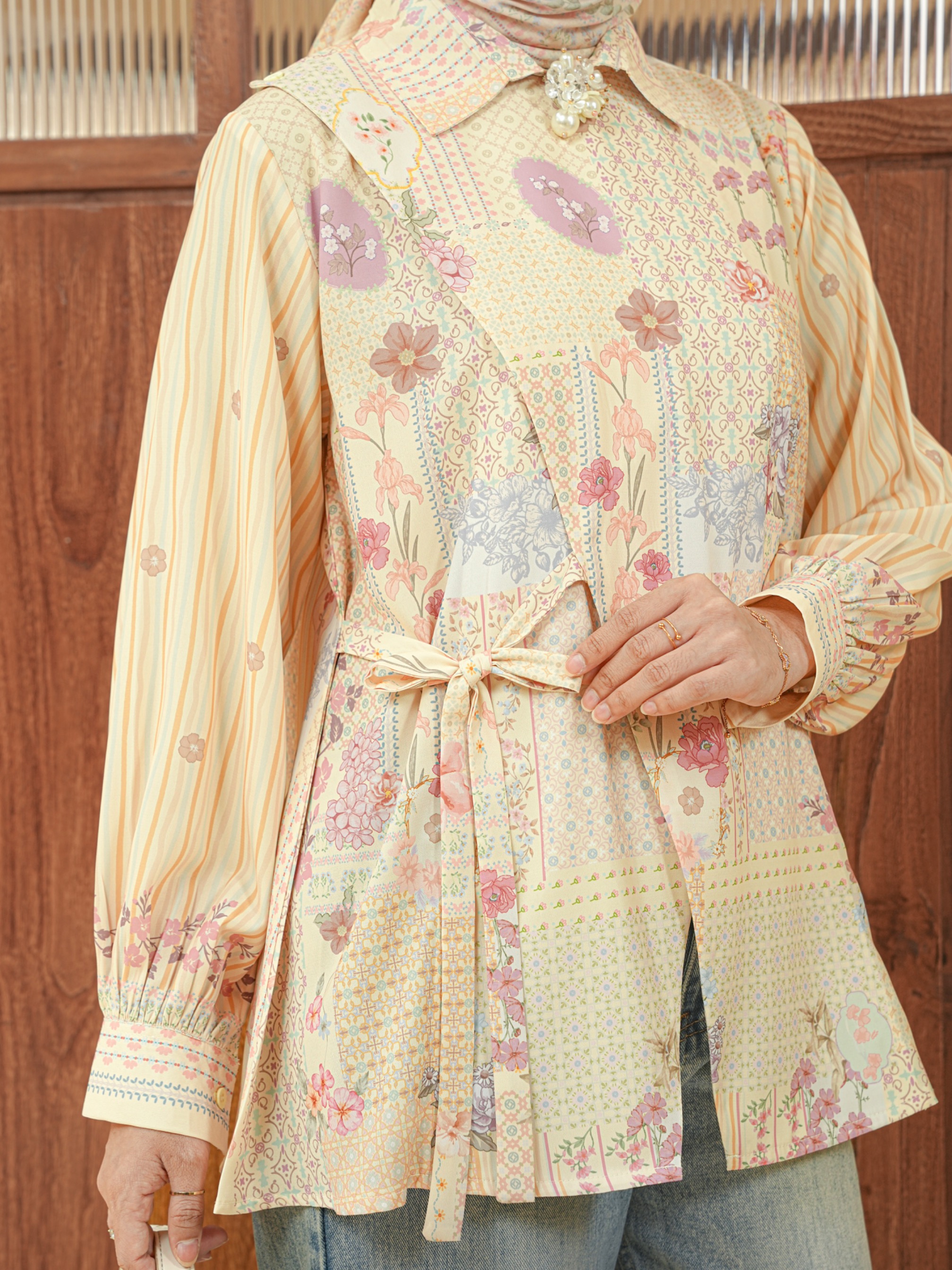 Sadira Blouse Canary