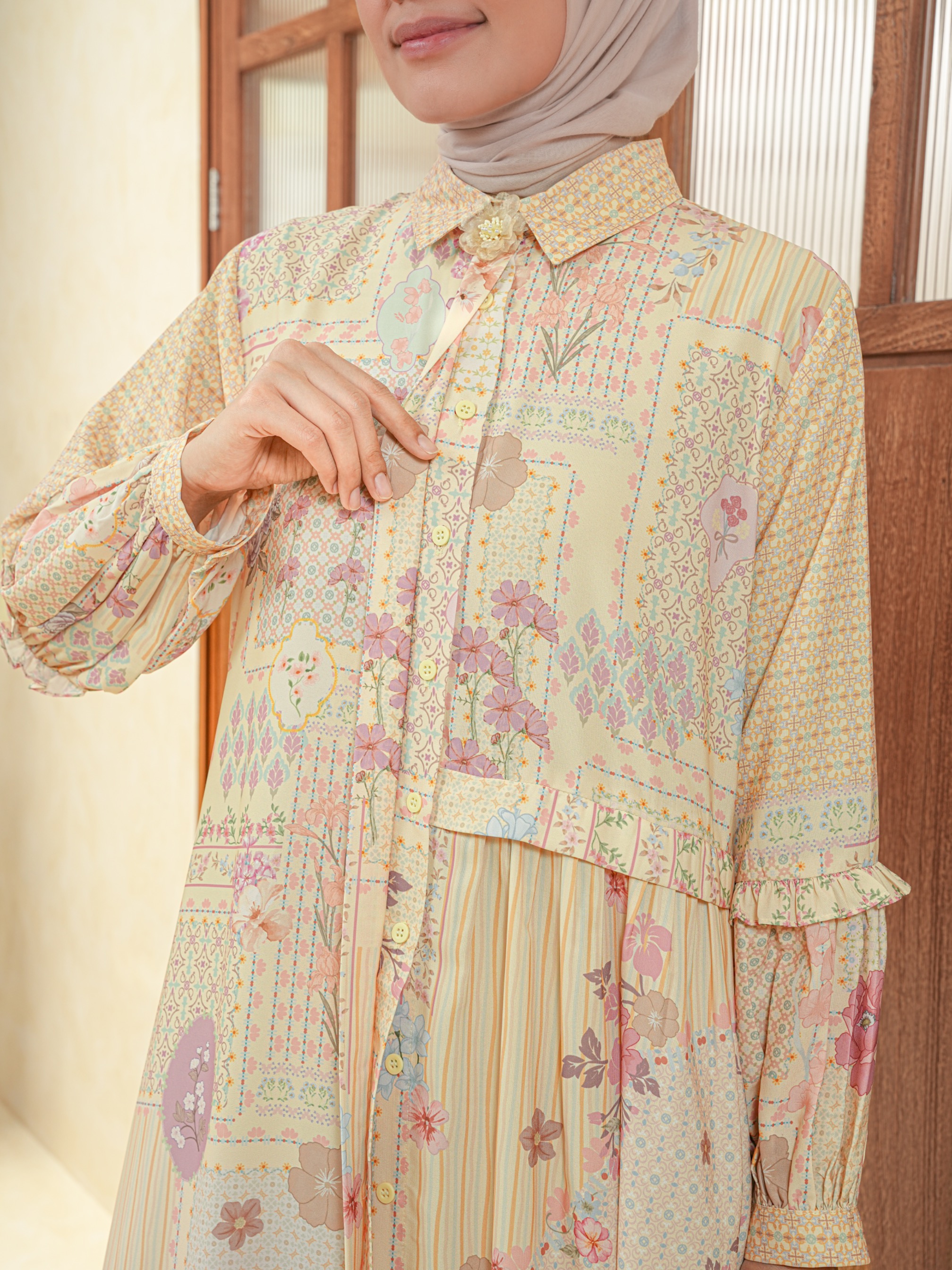 Sadira Dress Canary
