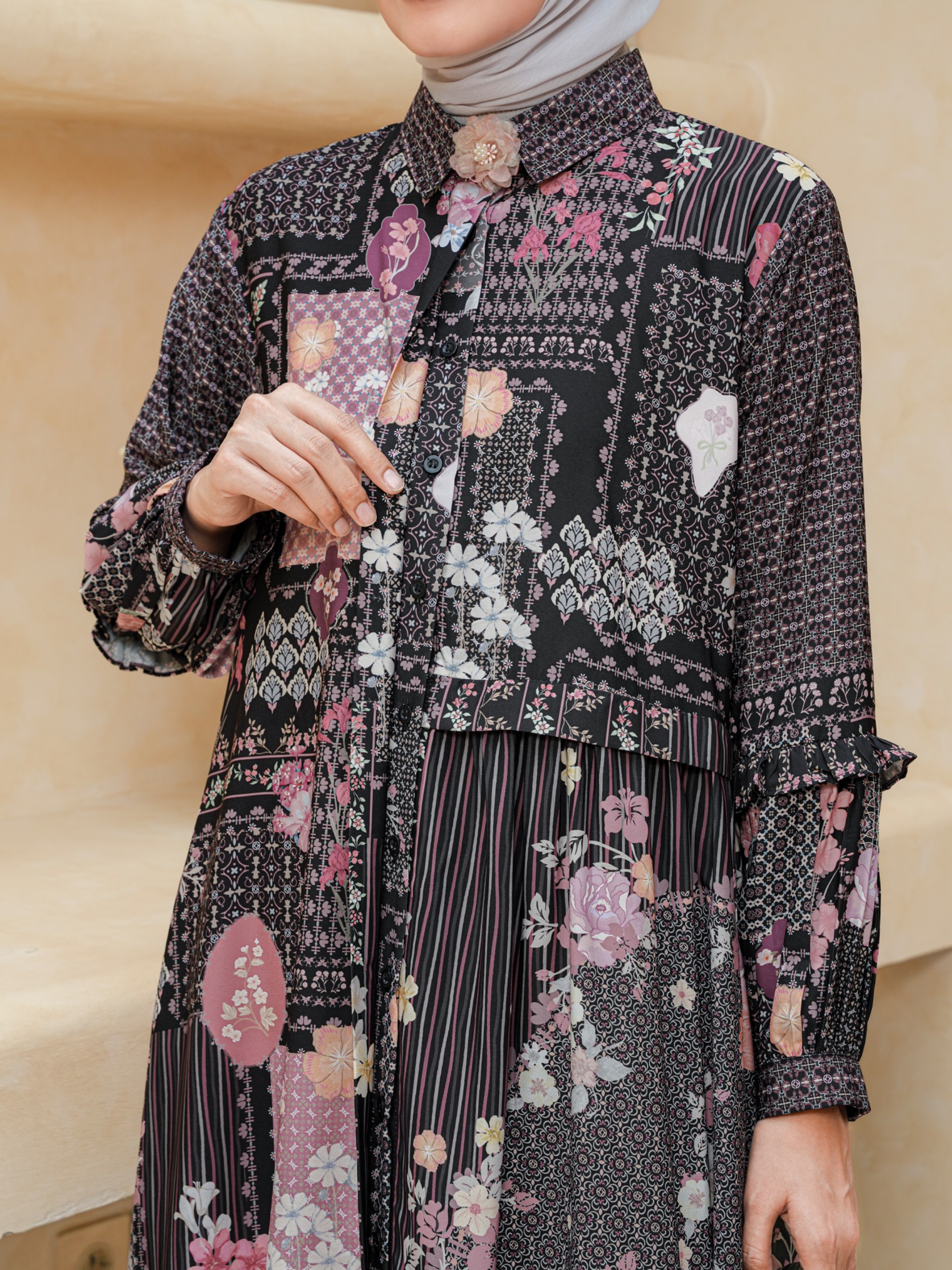 Sadira Dress Onyx