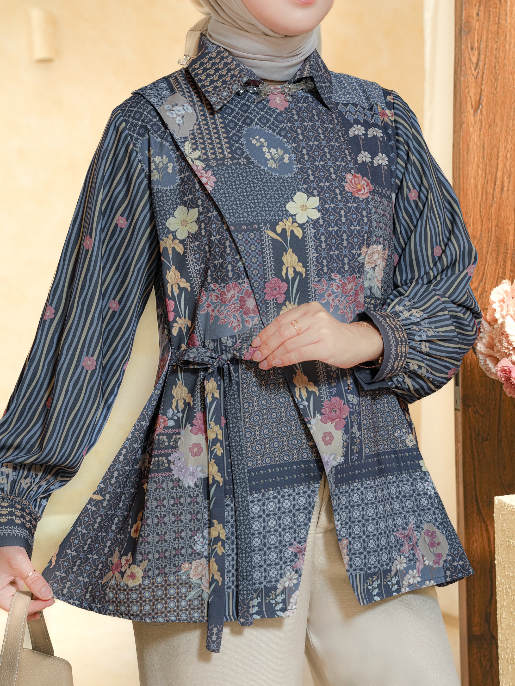 Sadira Blouse Lagoon