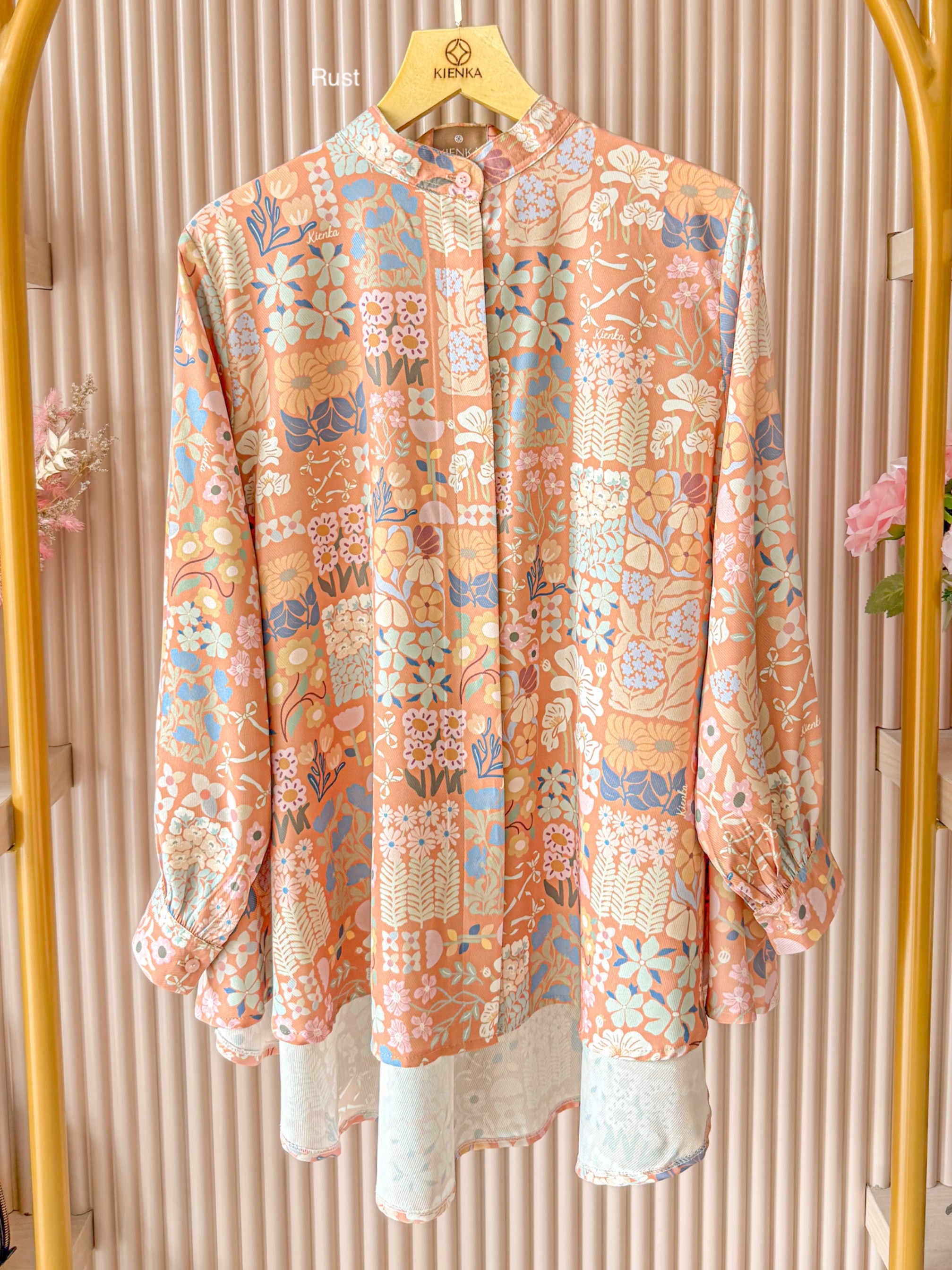 Kalula Blouse Rust