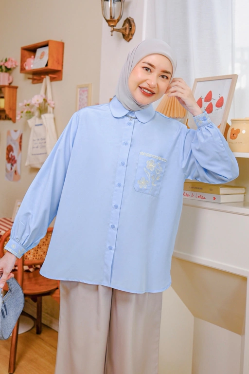 Image of Kalila Embroidery Shirt Airy