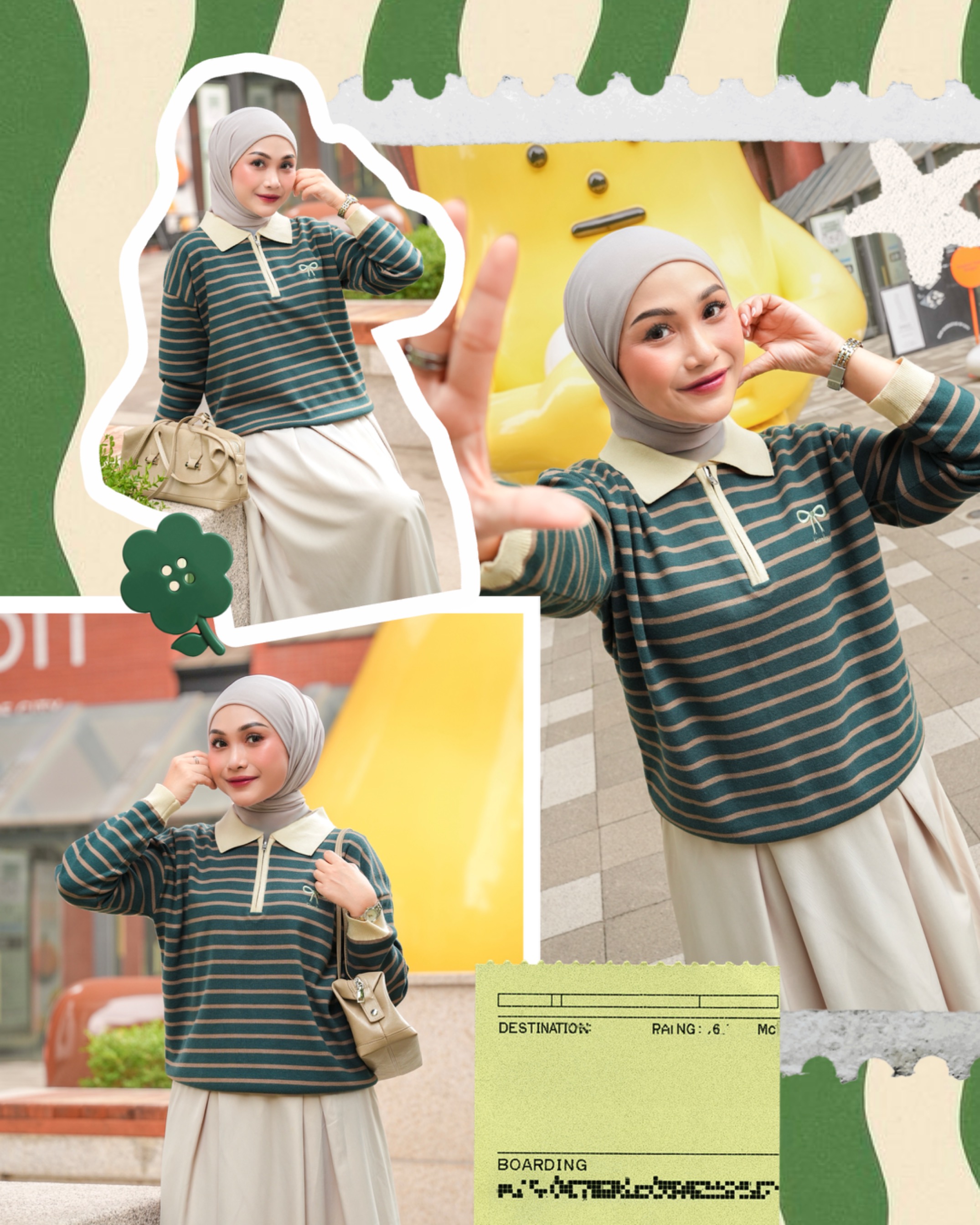 Yejin Long Sleeve Moss