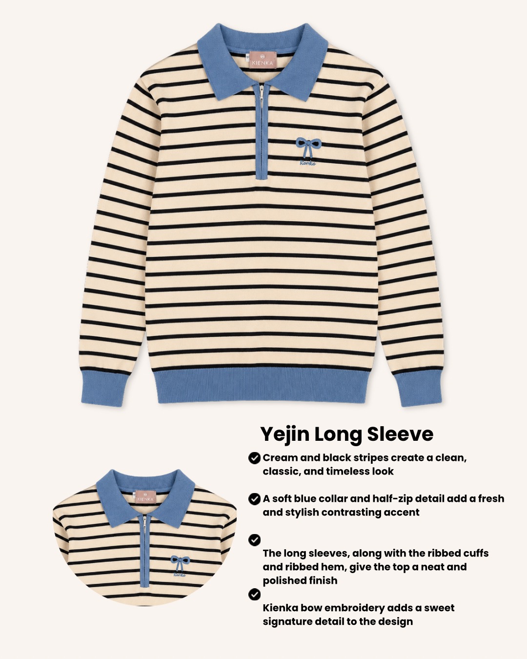Yejin Long Sleeve Vanilla