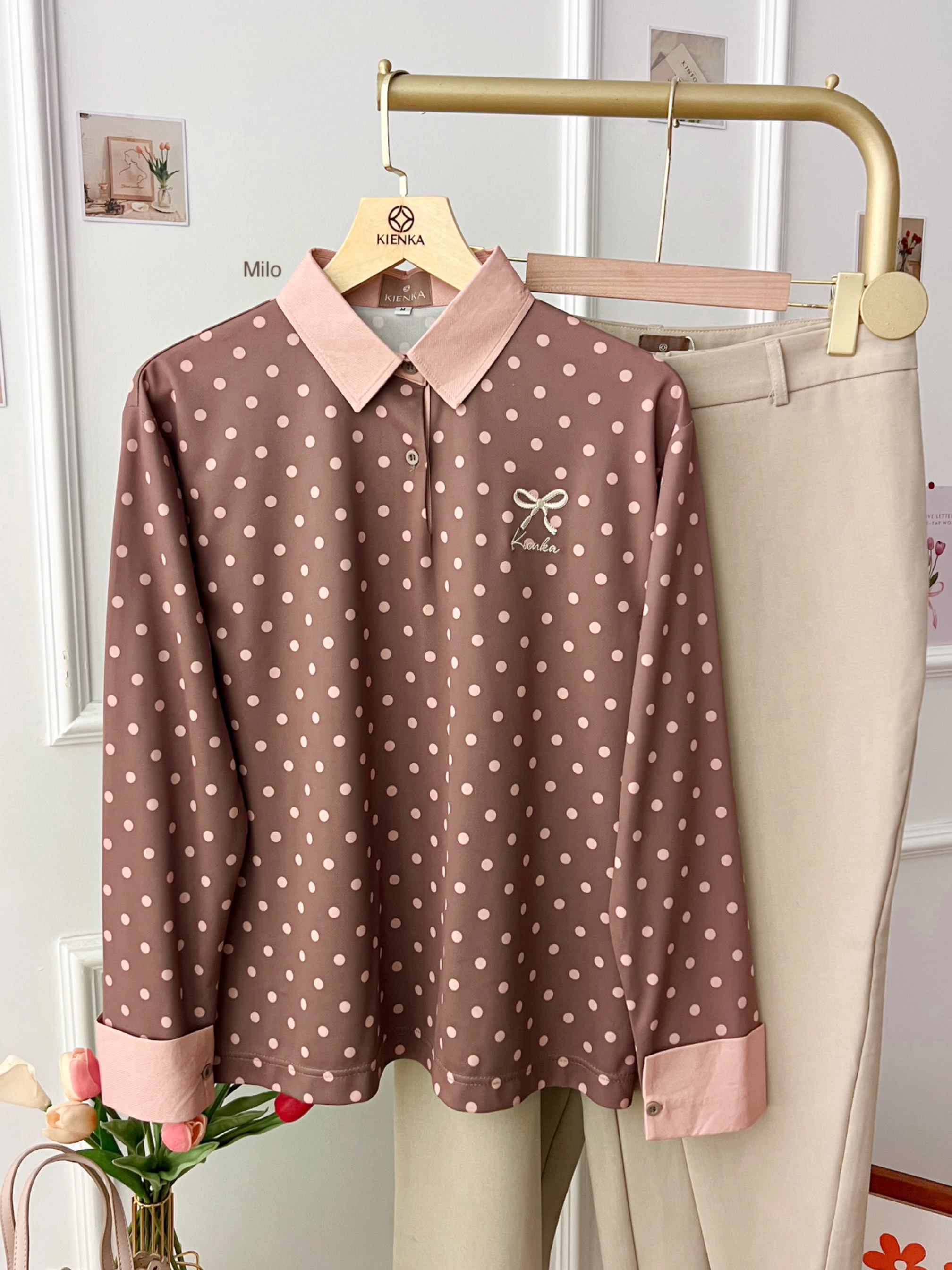 Nala Polka Shirt Milo