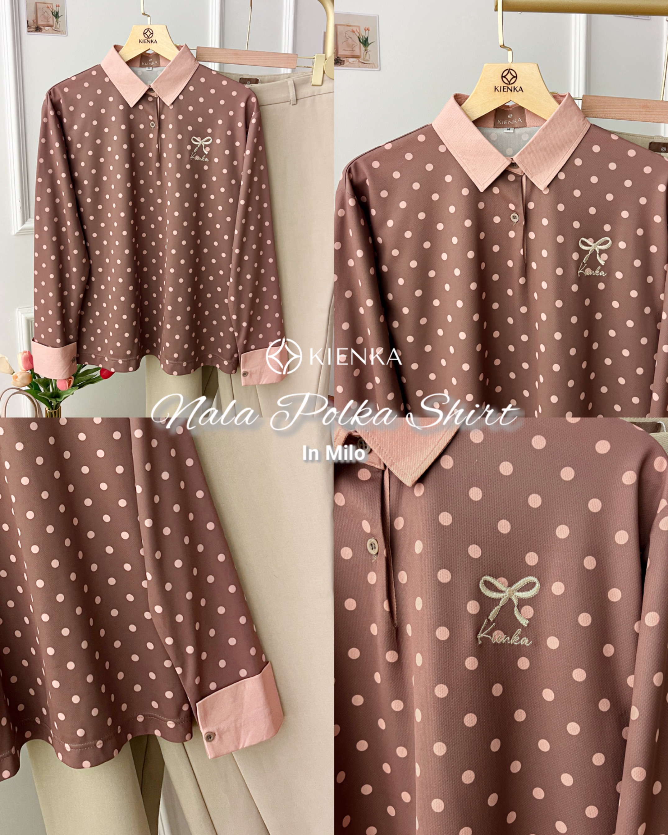 Nala Polka Shirt Milo