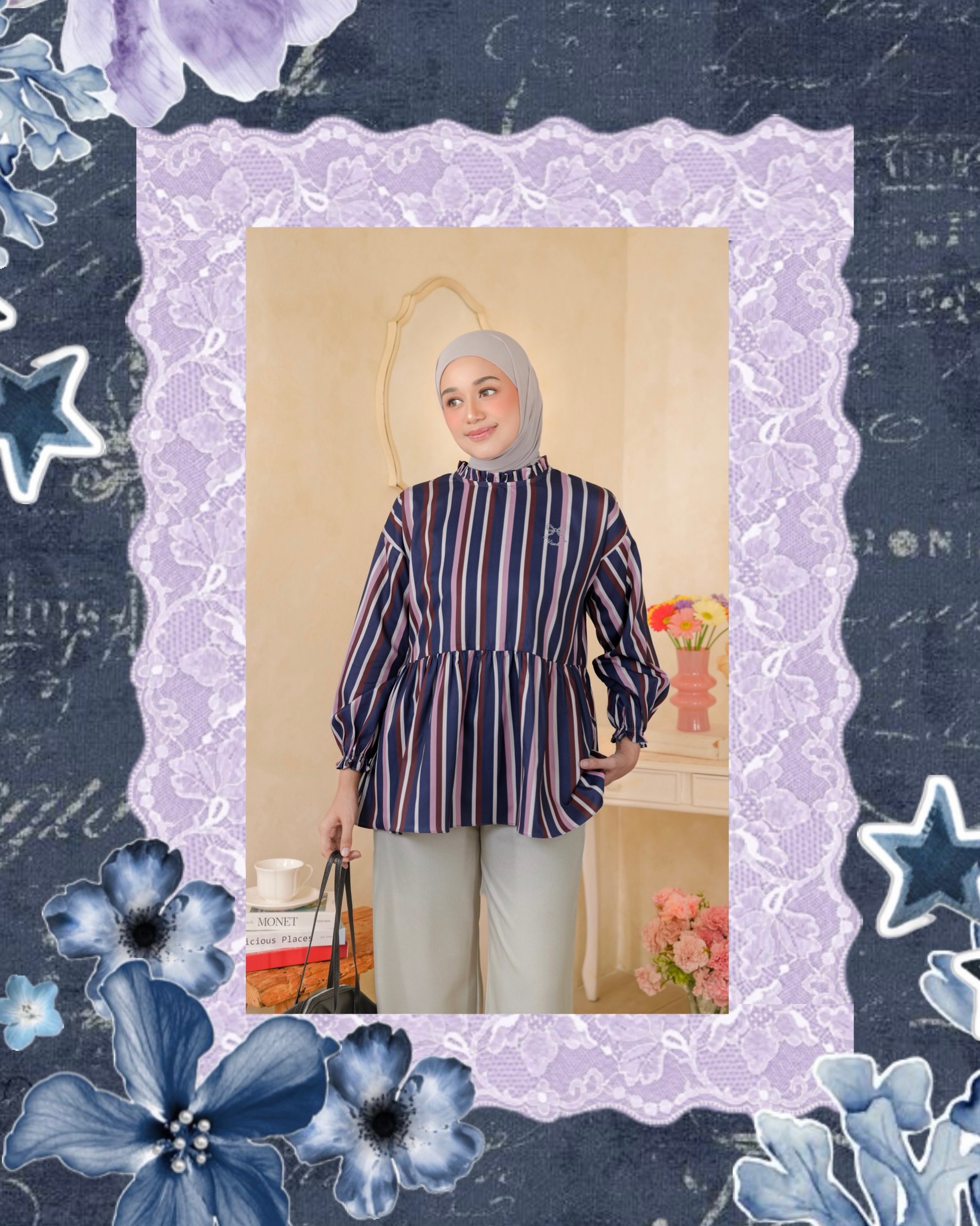 Alice Shirt Violet
