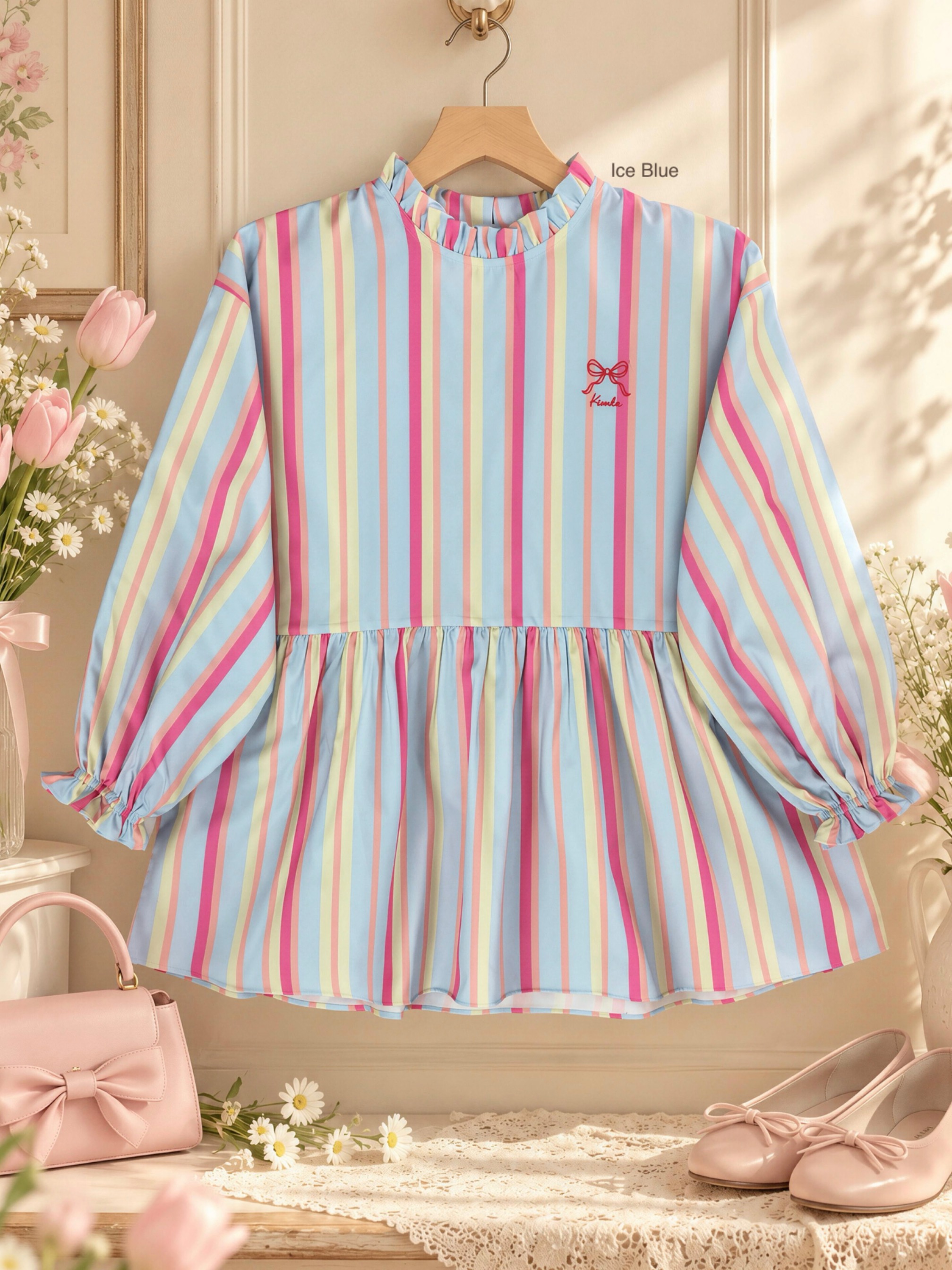 Alice Shirt Ice Blue