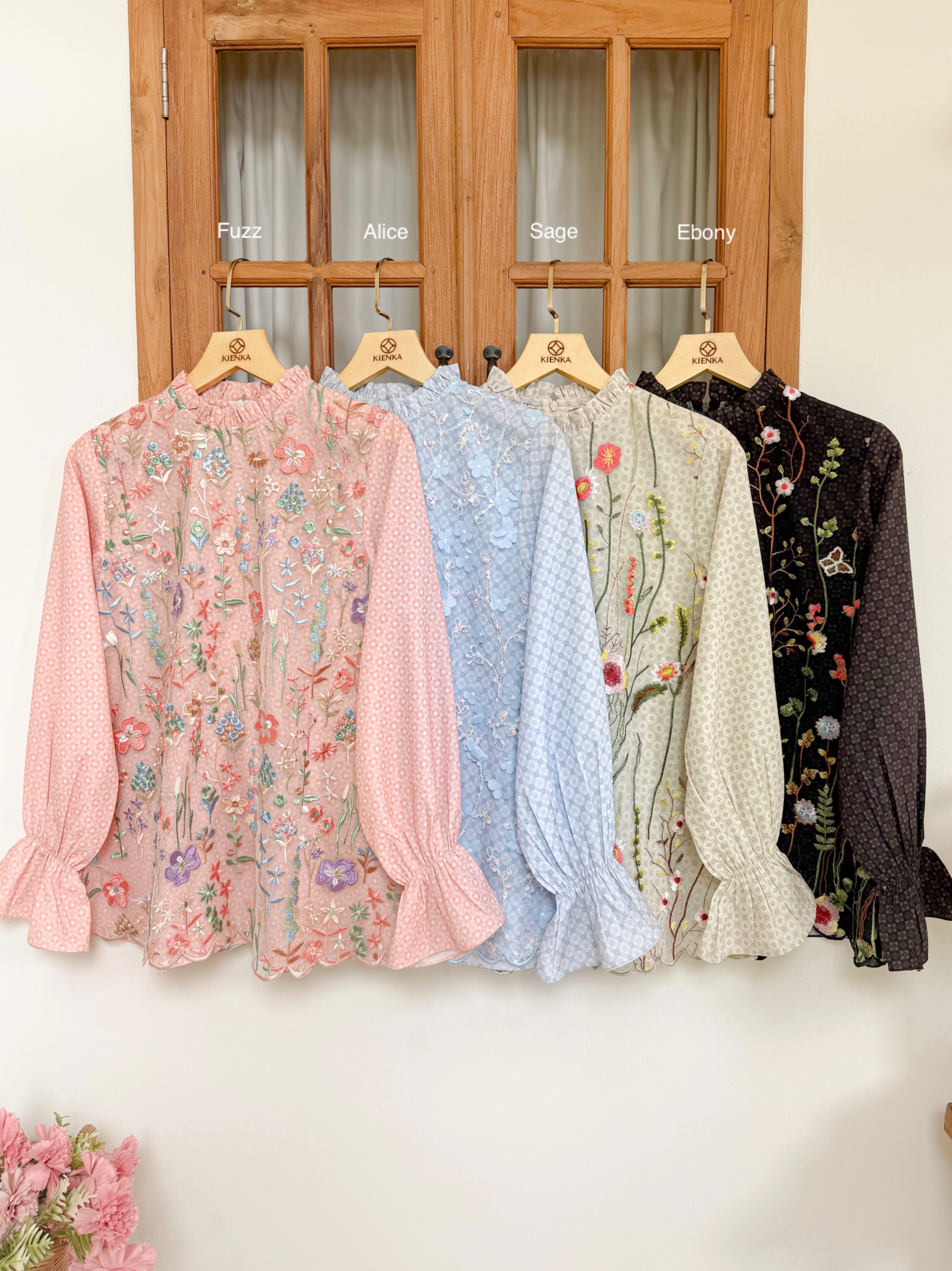 Elena Lace Blouse Fuzz