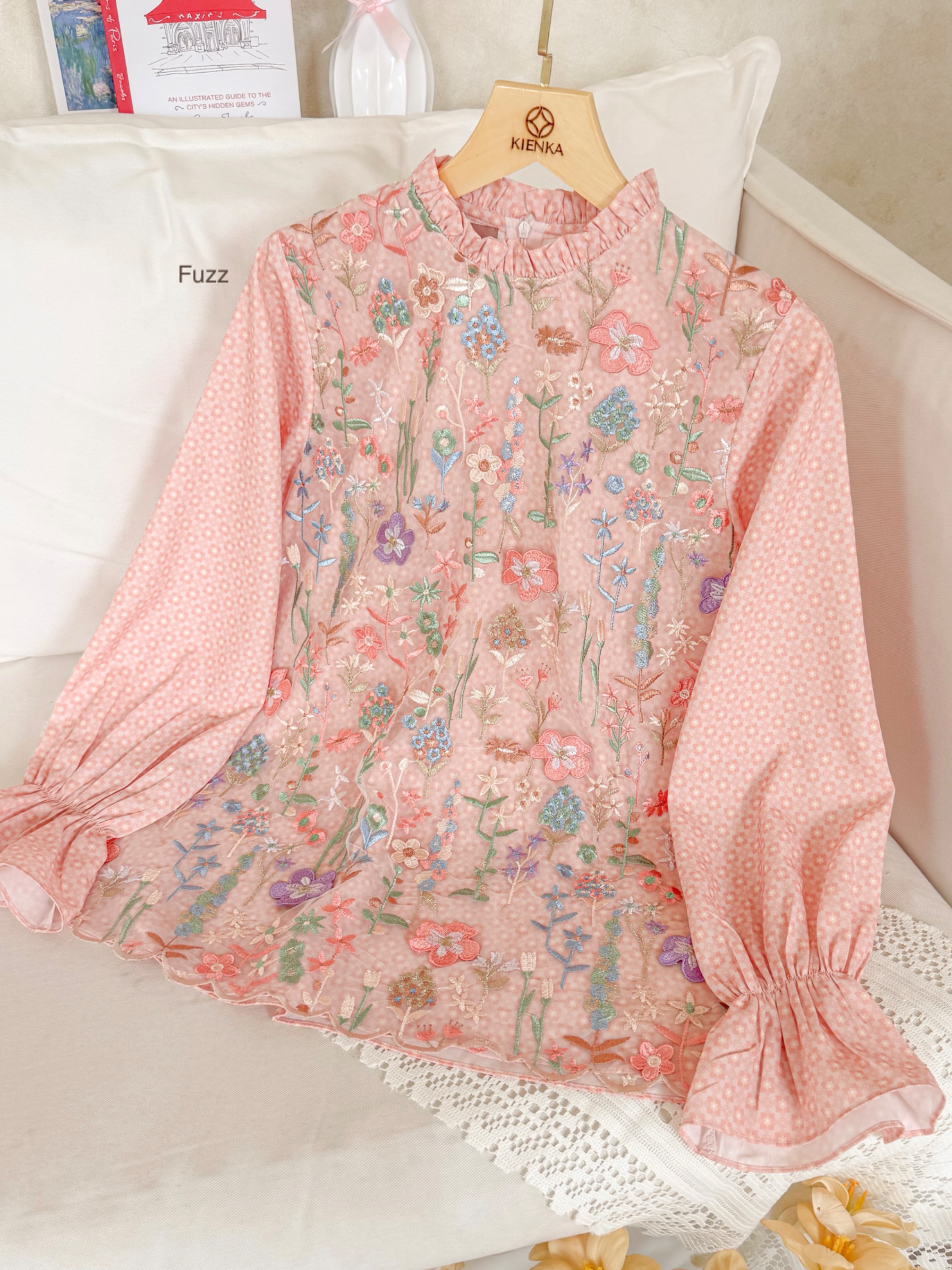Elena Lace Blouse Fuzz