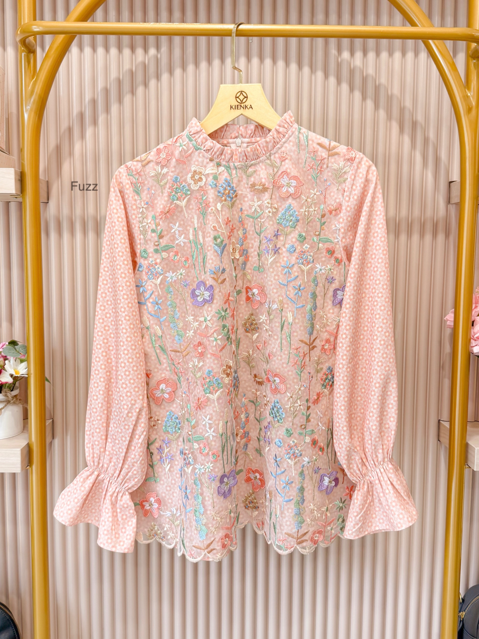 Elena Lace Blouse Fuzz