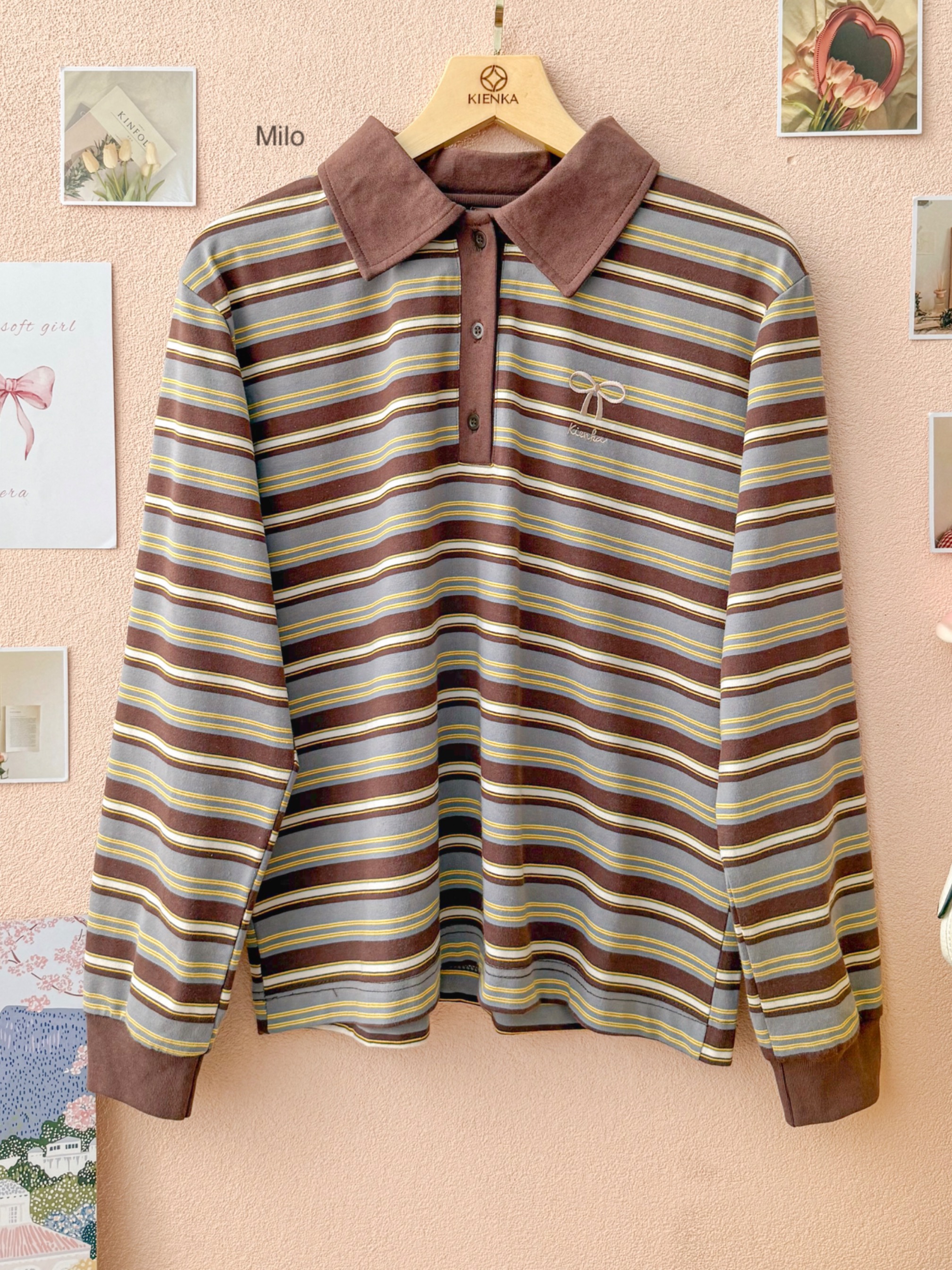 Hyeri Stripe Shirt Milo