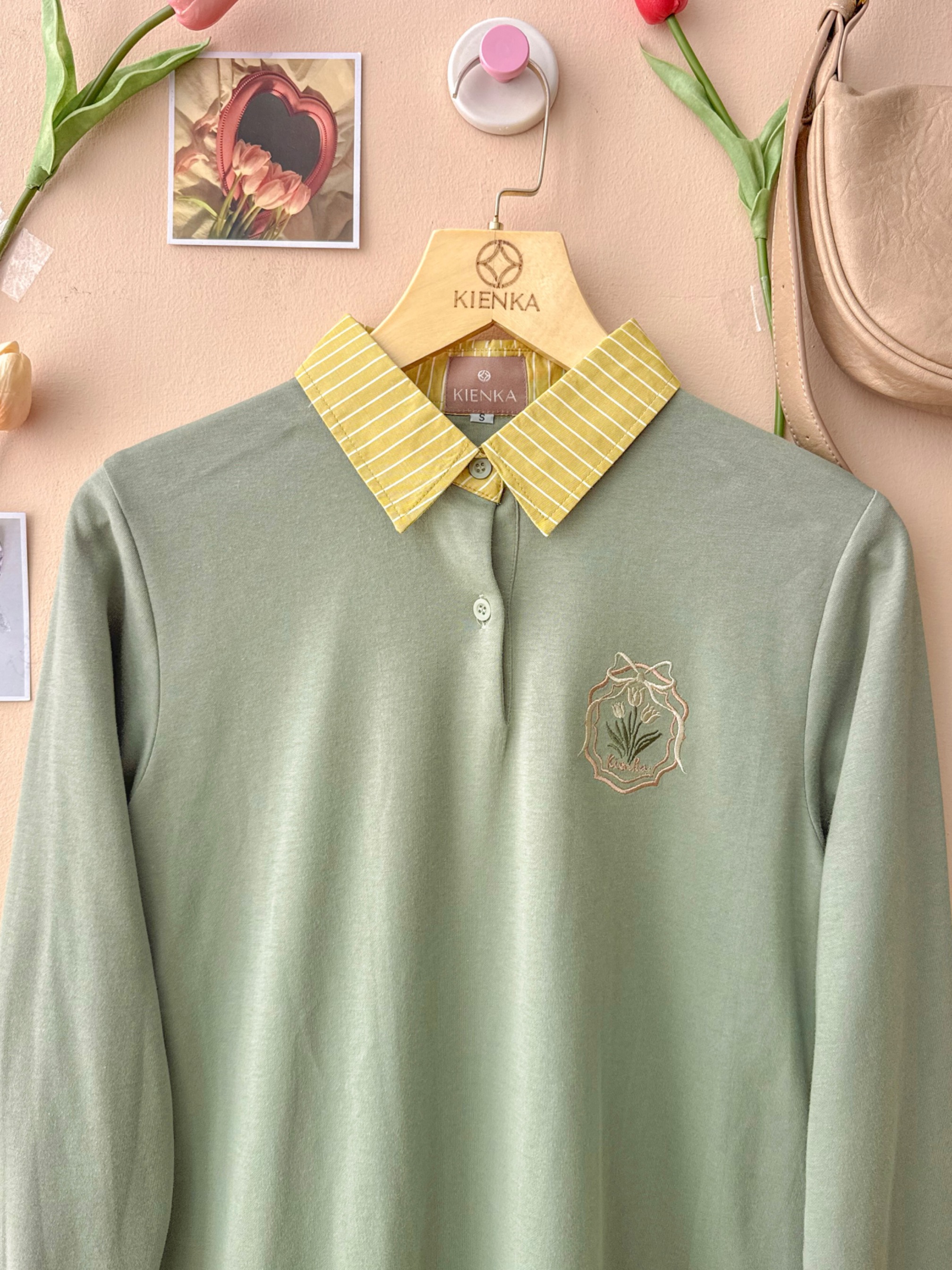 Ryuna Long Sleeve Pistachio
