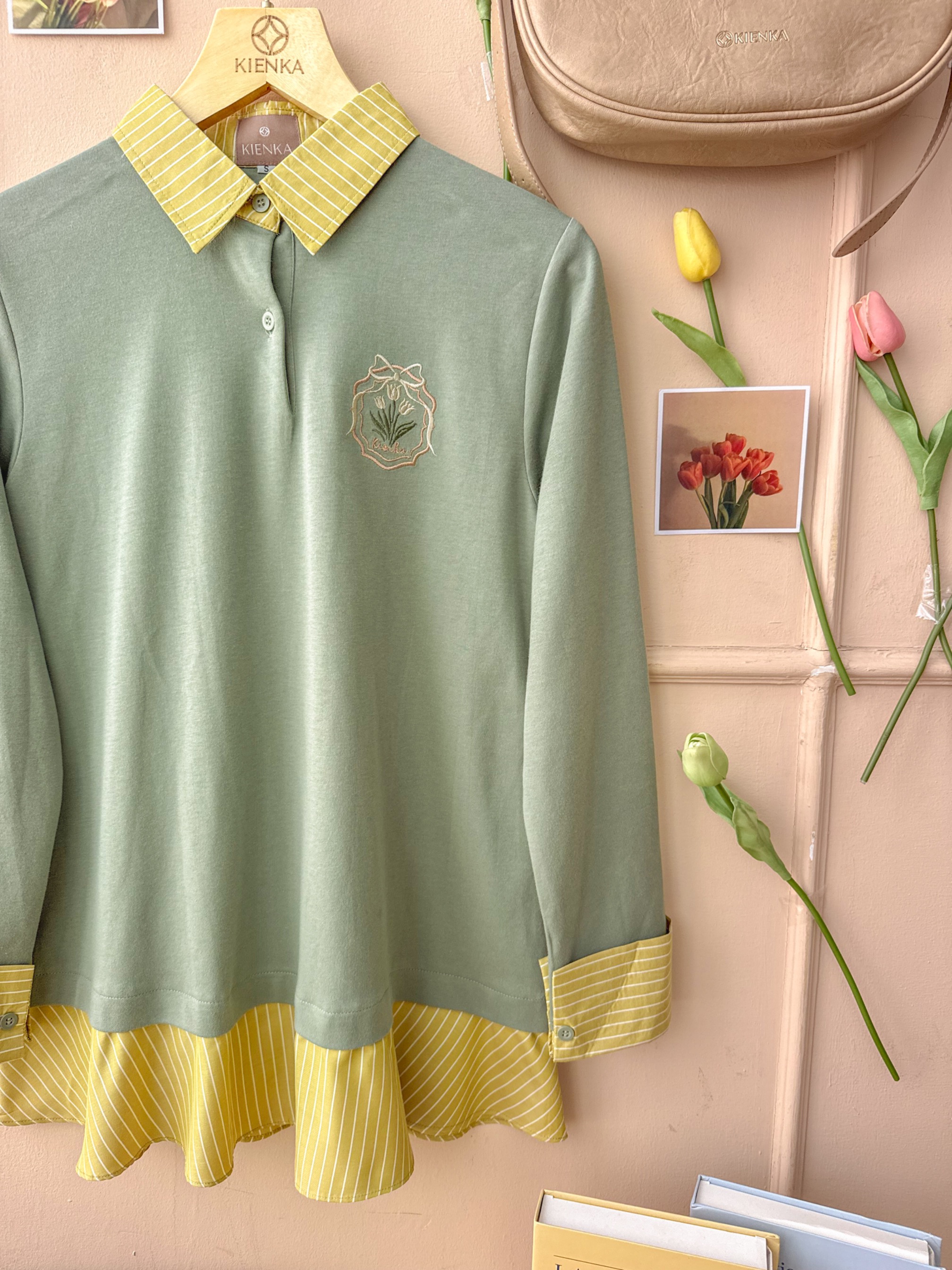 Ryuna Long Sleeve Pistachio