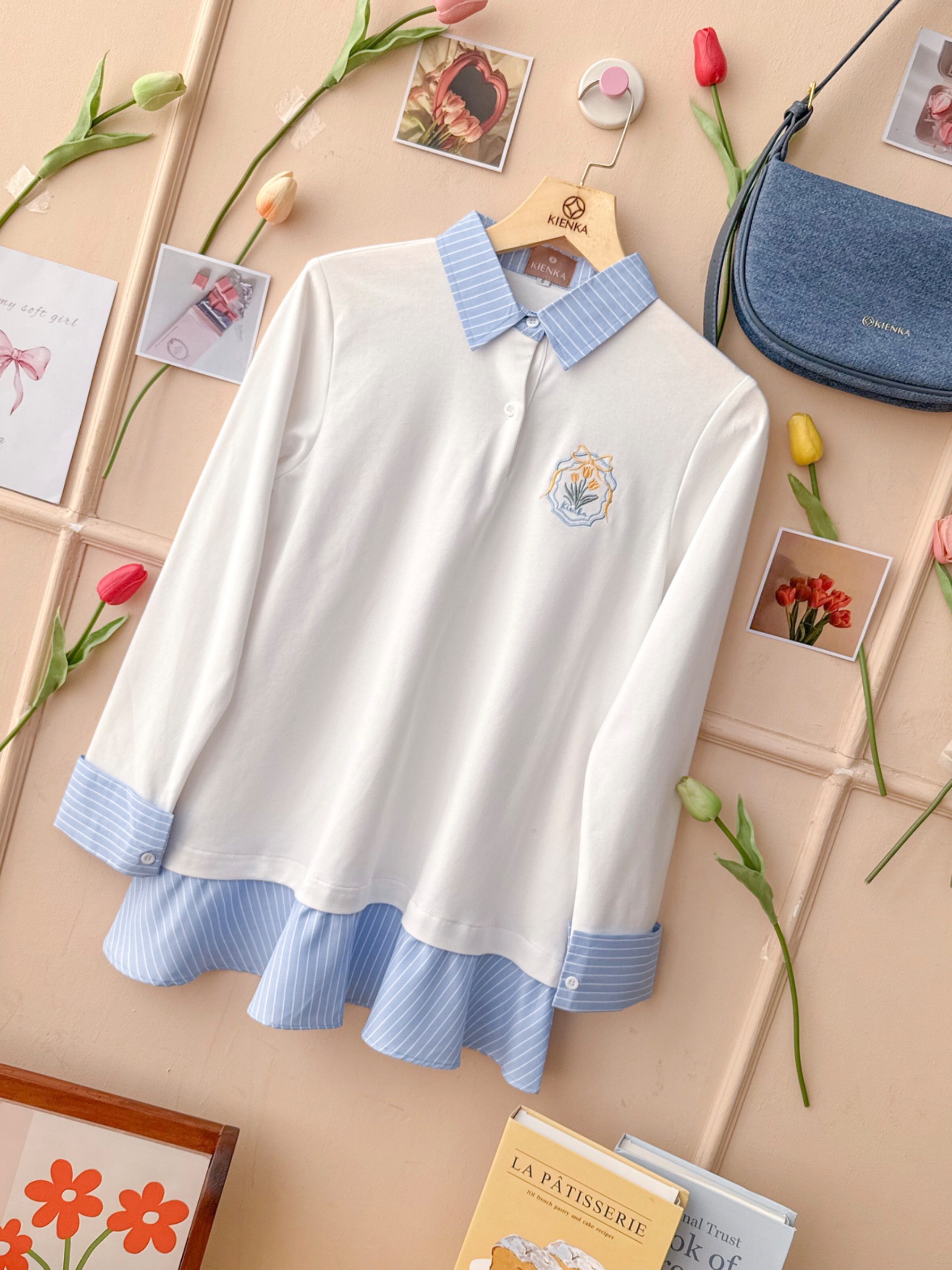 Ryuna Long Sleeve Pearl