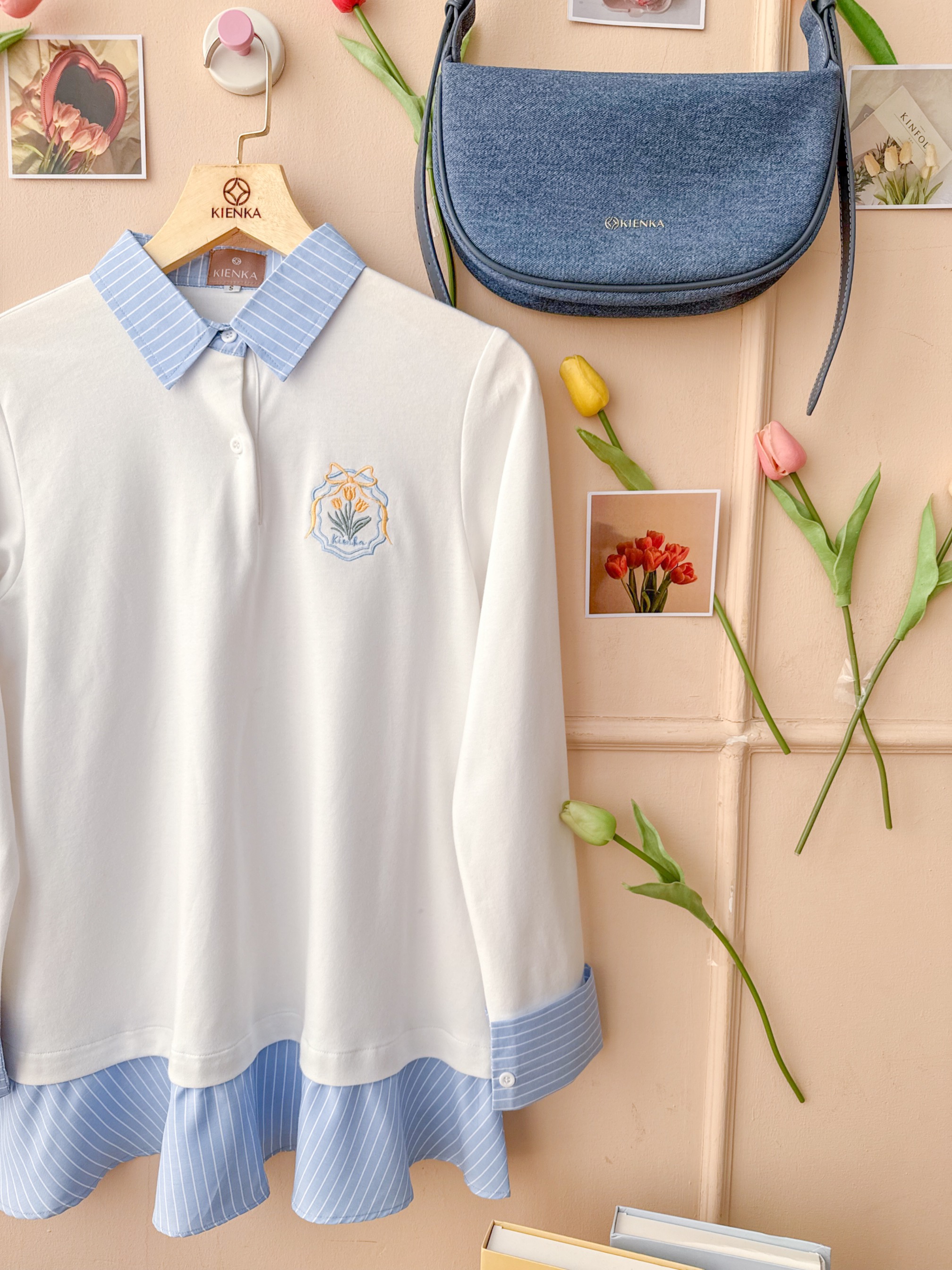 Ryuna Long Sleeve Pearl