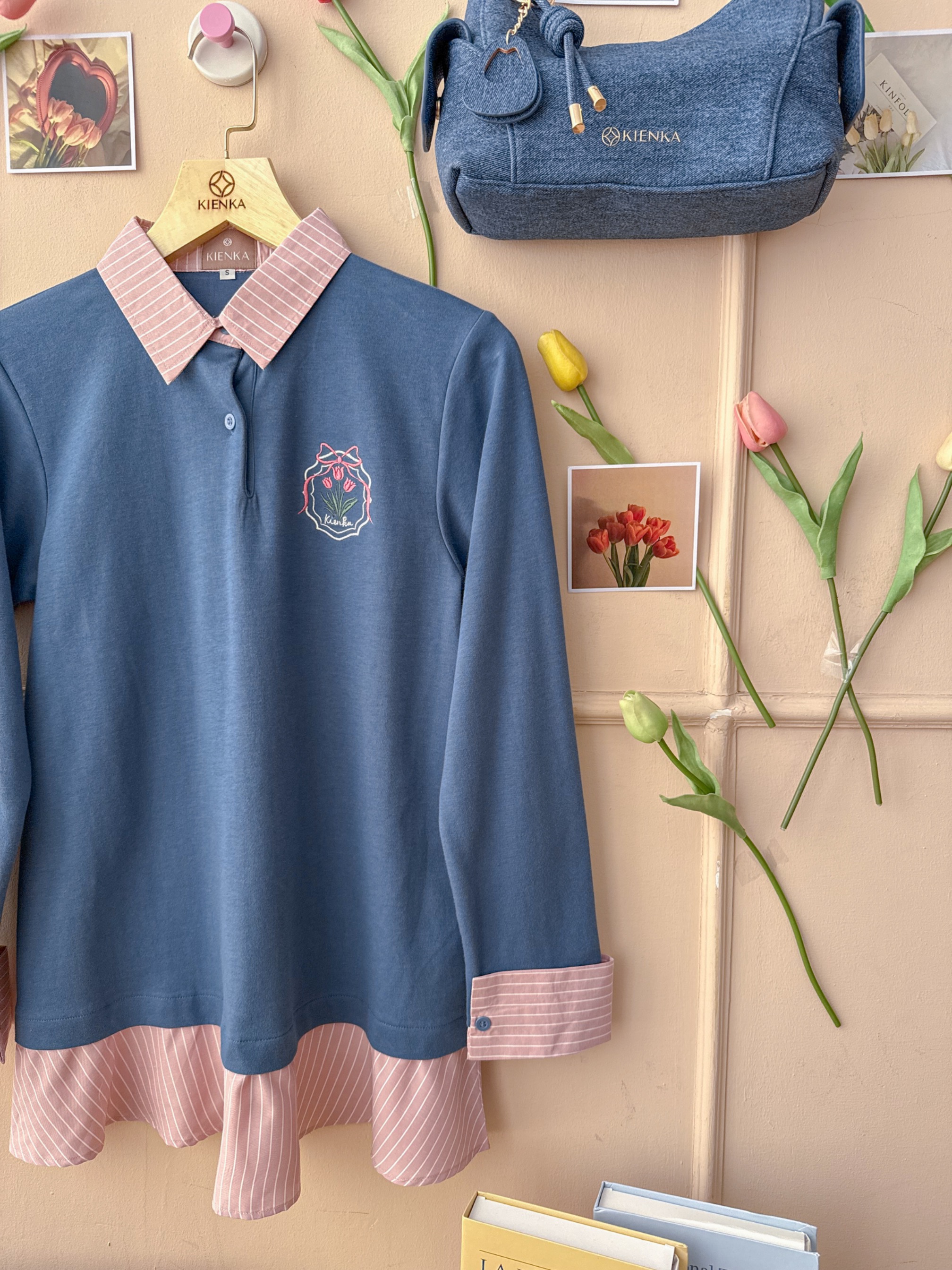 Ryuna Long Sleeve Cobalt
