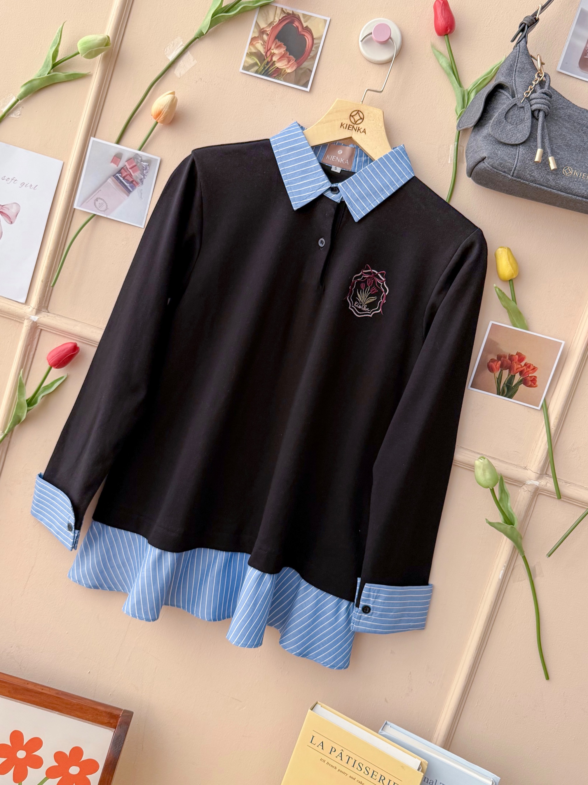 Ryuna Long Sleeve Onyx