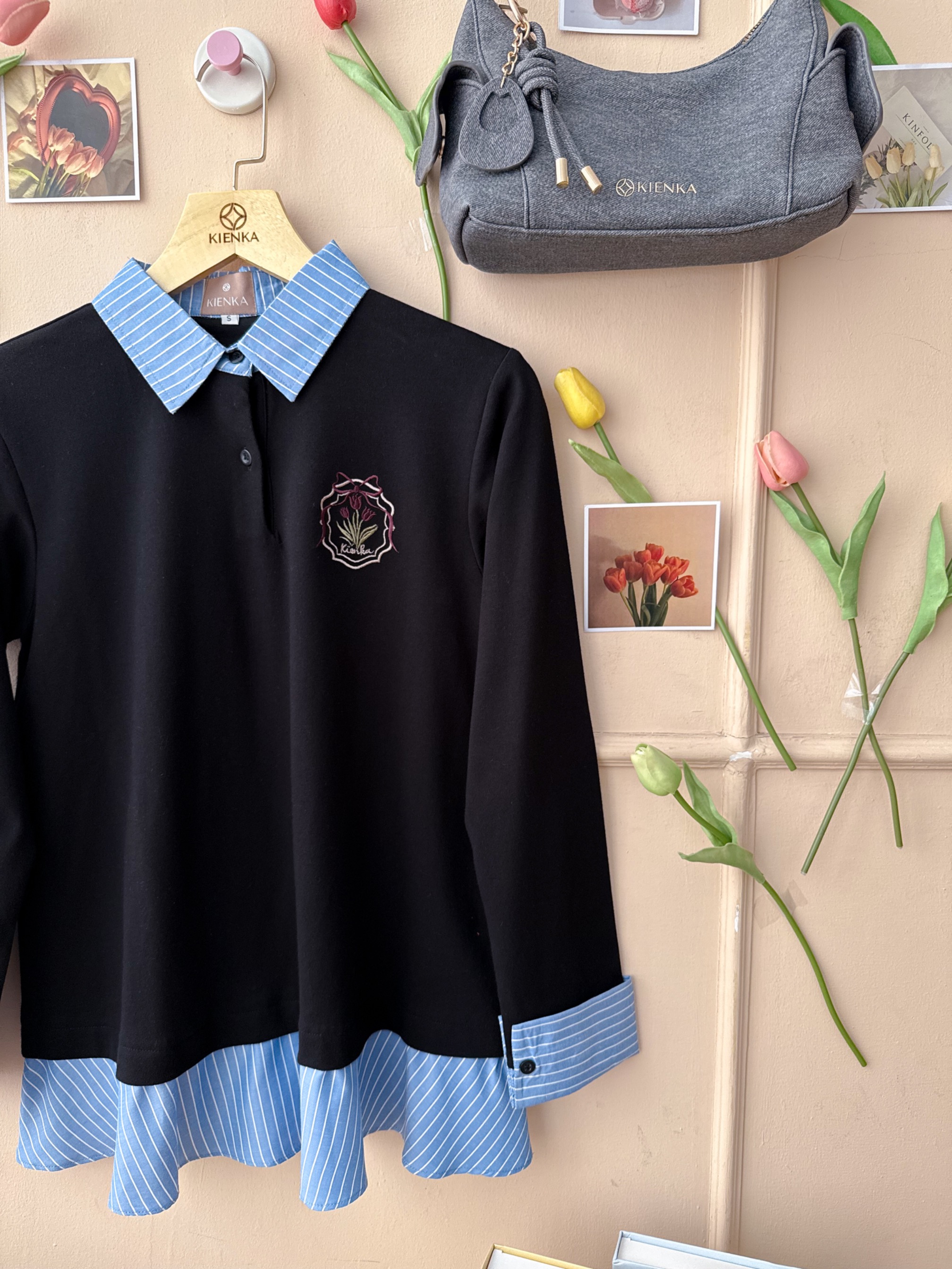 Ryuna Long Sleeve Onyx