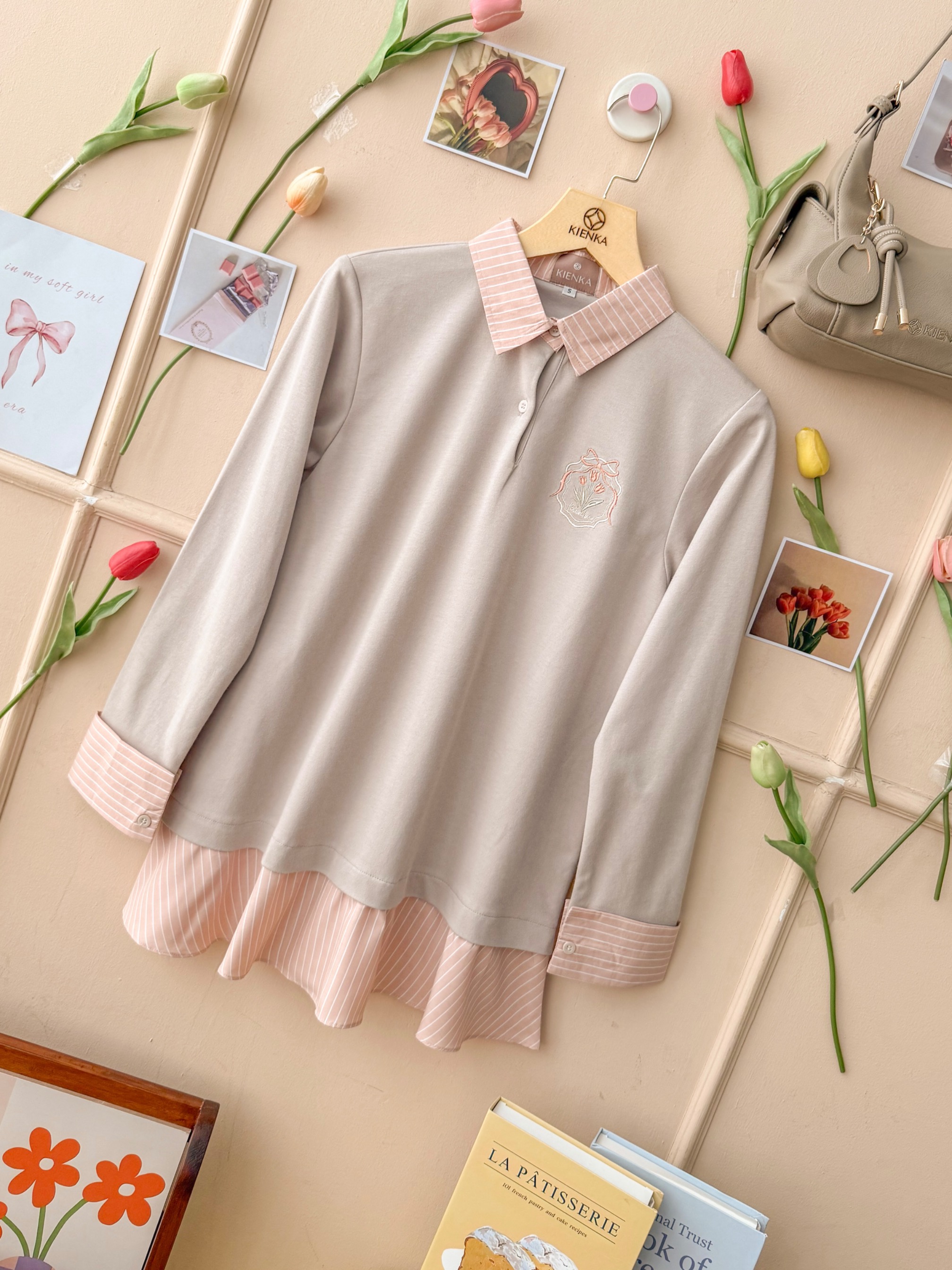 Ryuna Long Sleeve Pewter