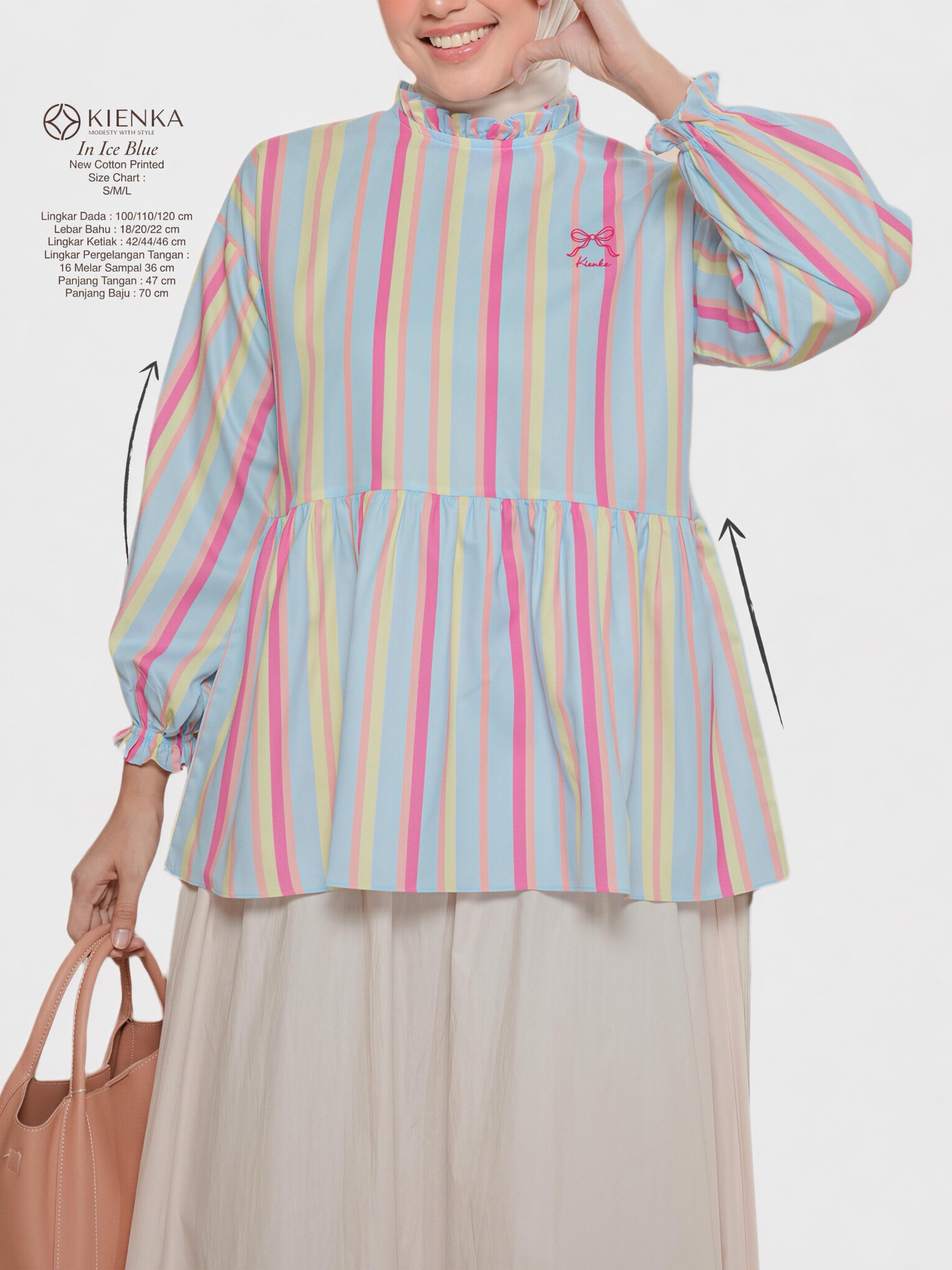 Alice Shirt Ice Blue
