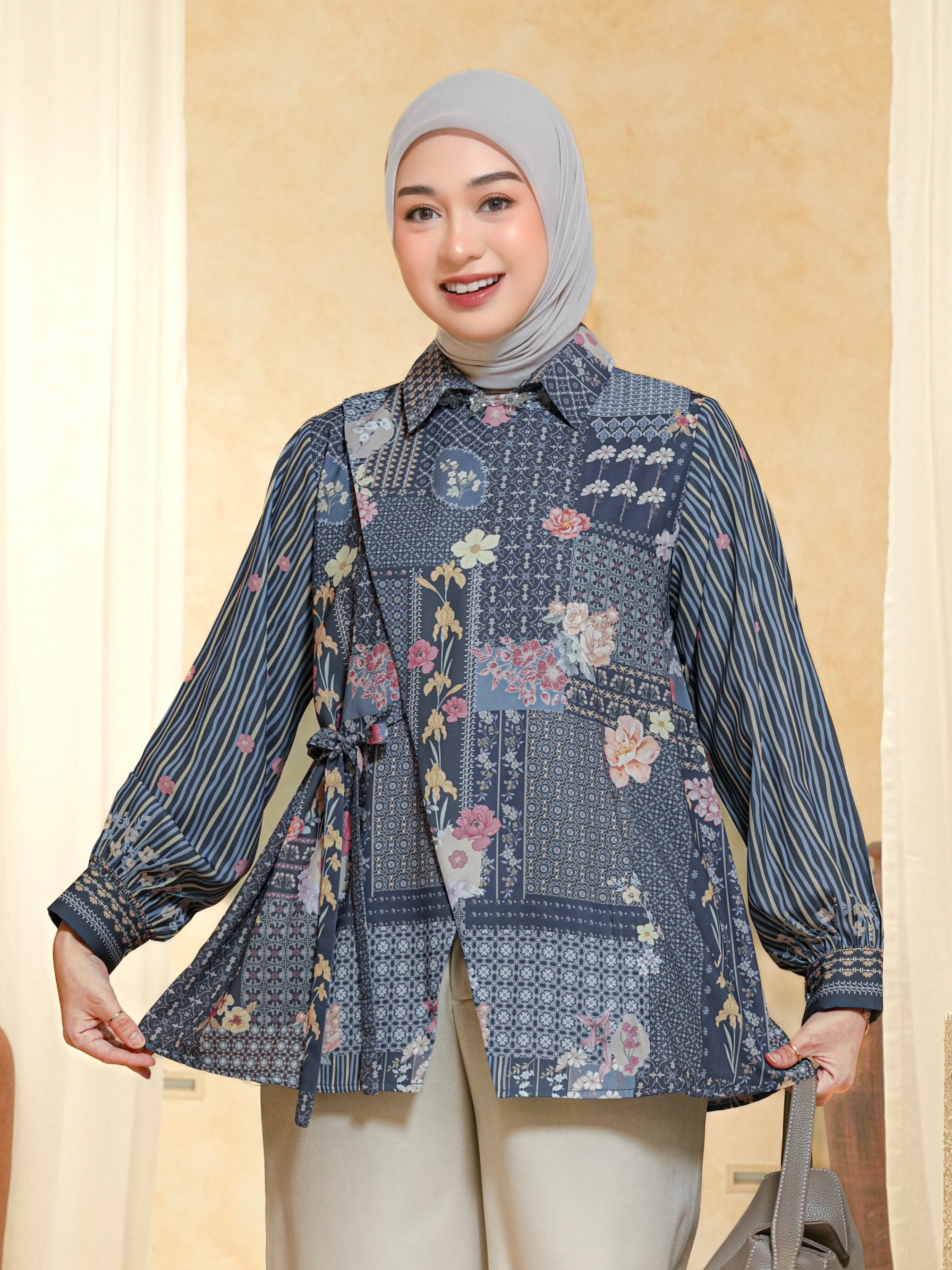 Sadira Blouse Lagoon