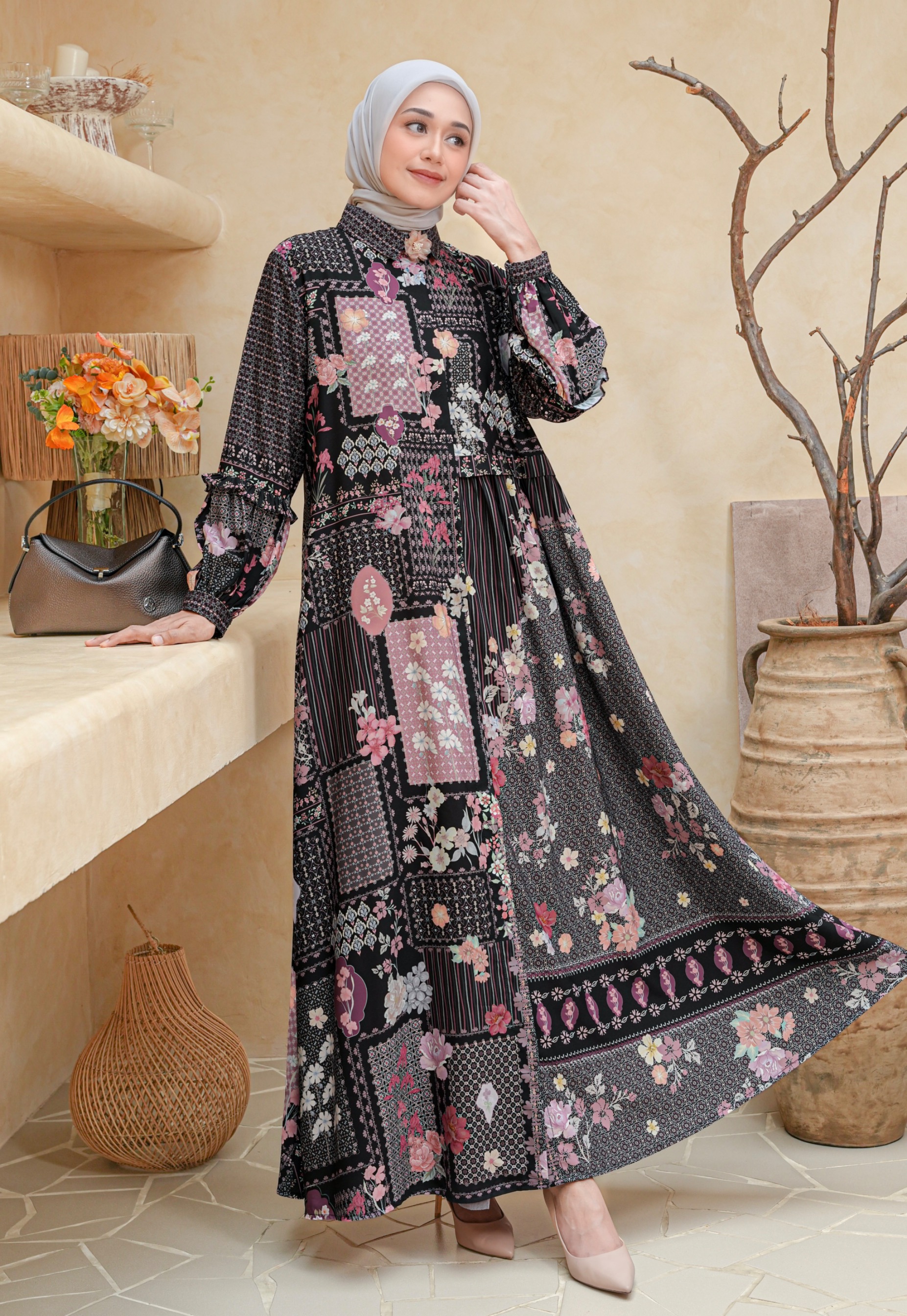 Sadira Dress Onyx