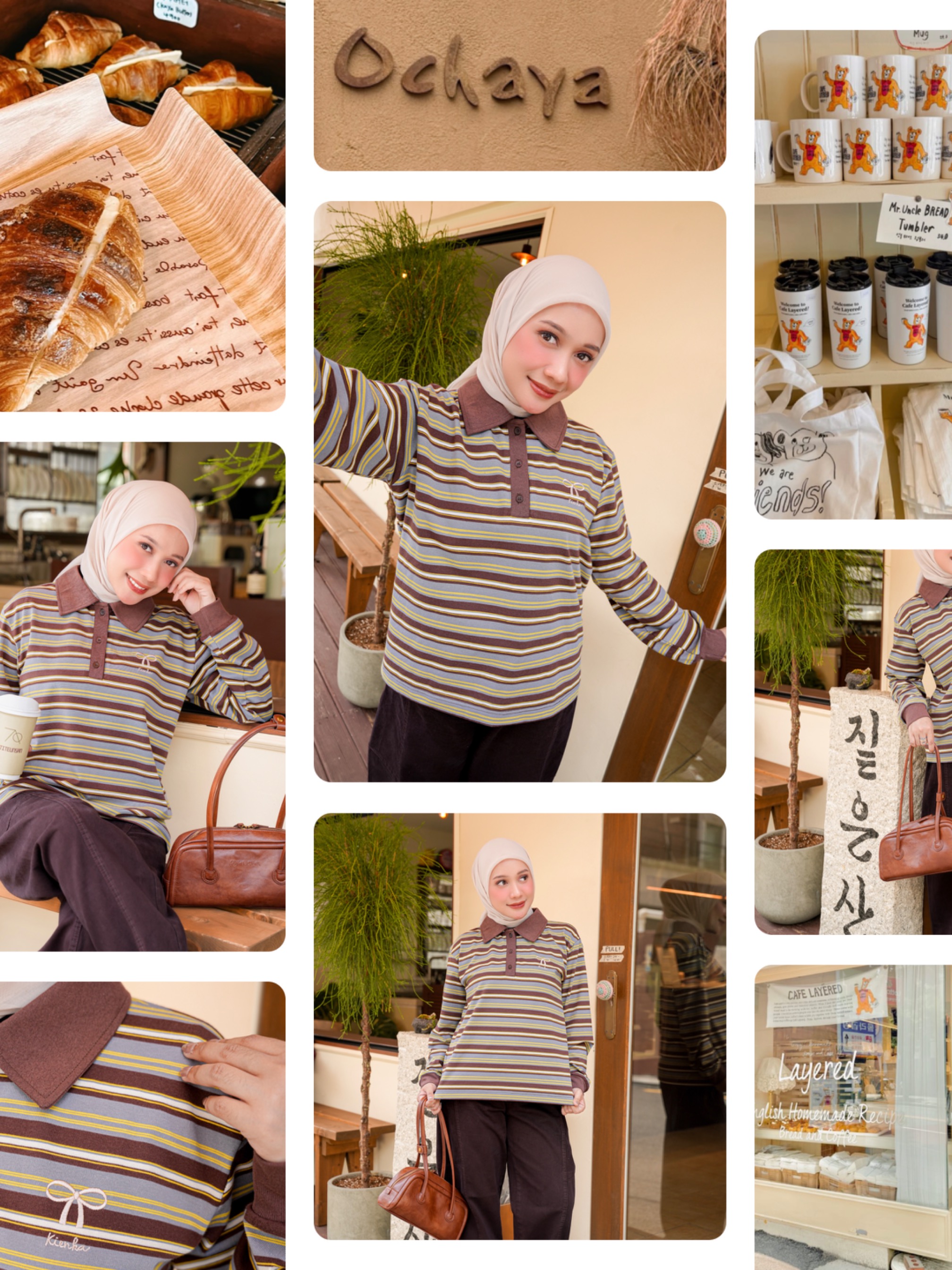 Hyeri Stripe Shirt Milo