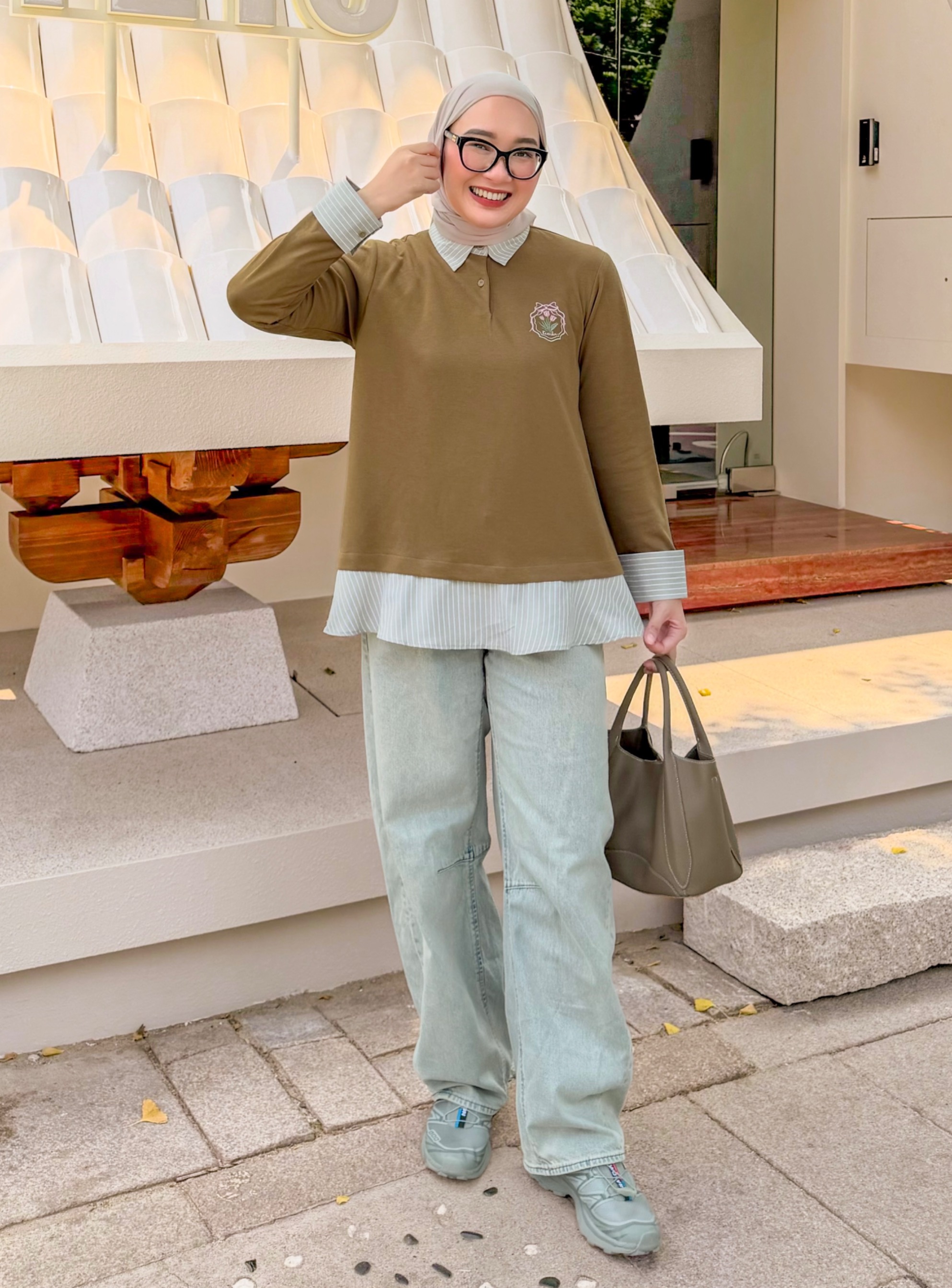 Ryuna Long Sleeve Olive