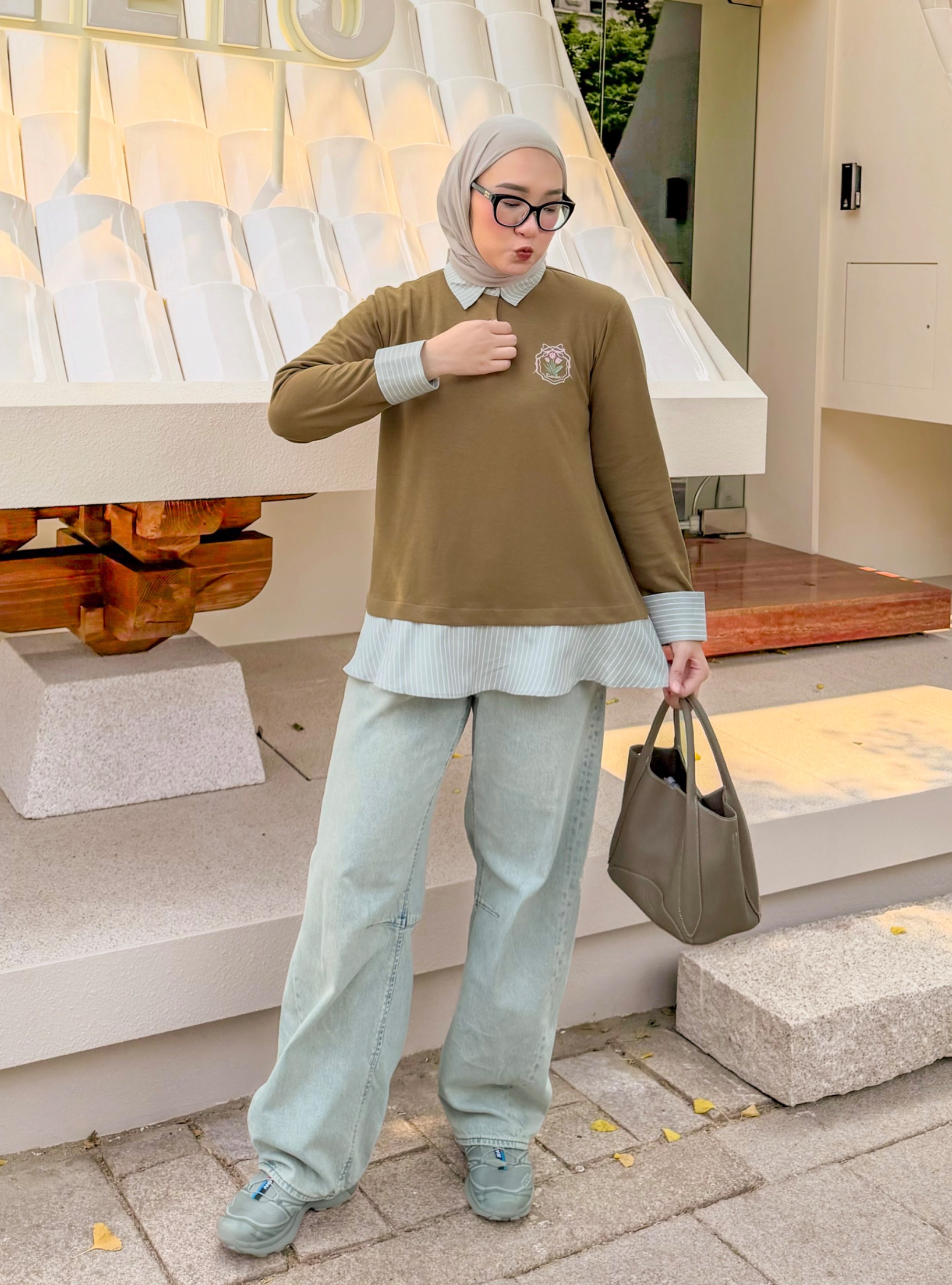 Ryuna Long Sleeve Olive