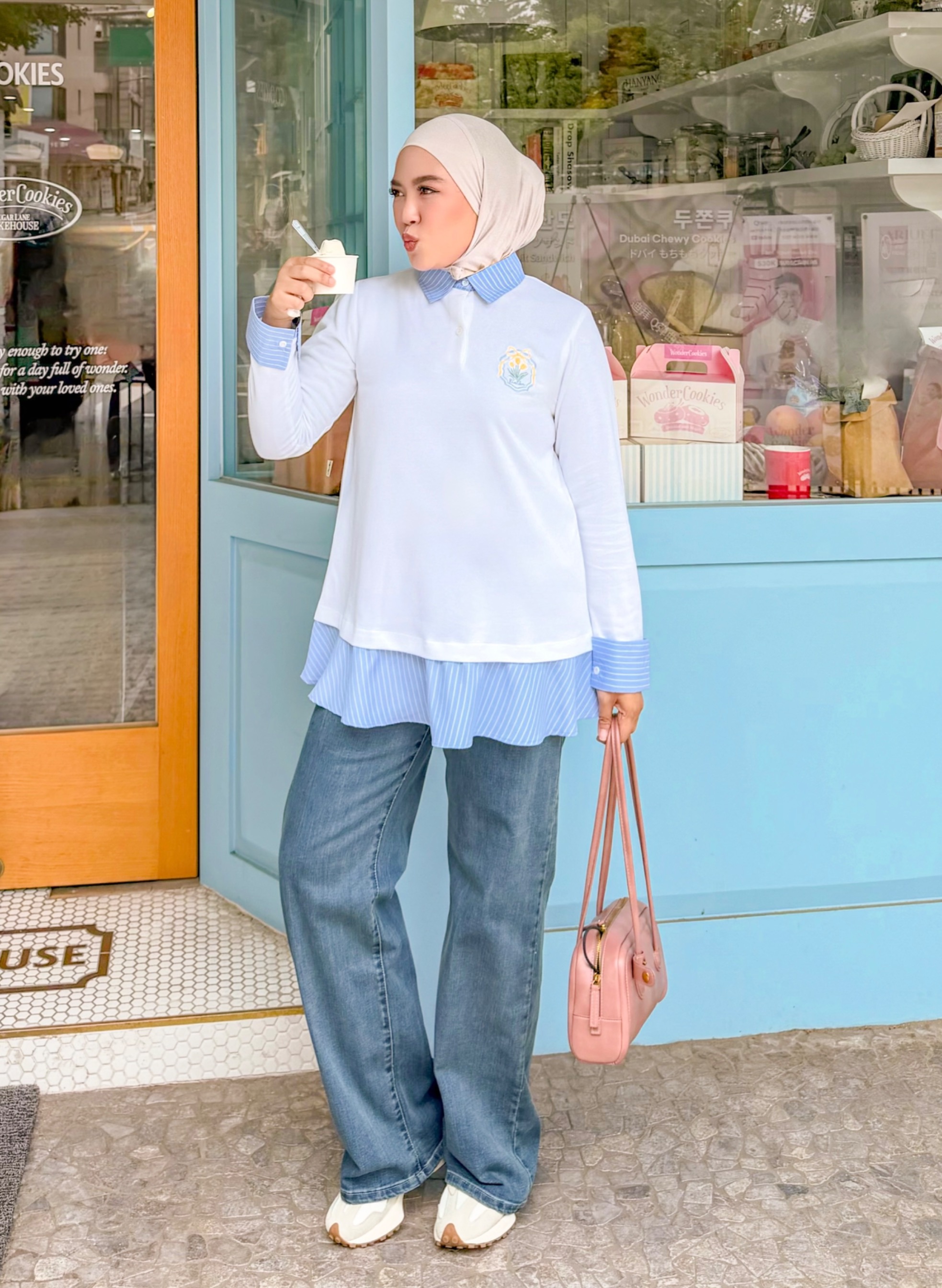 Ryuna Long Sleeve Pearl