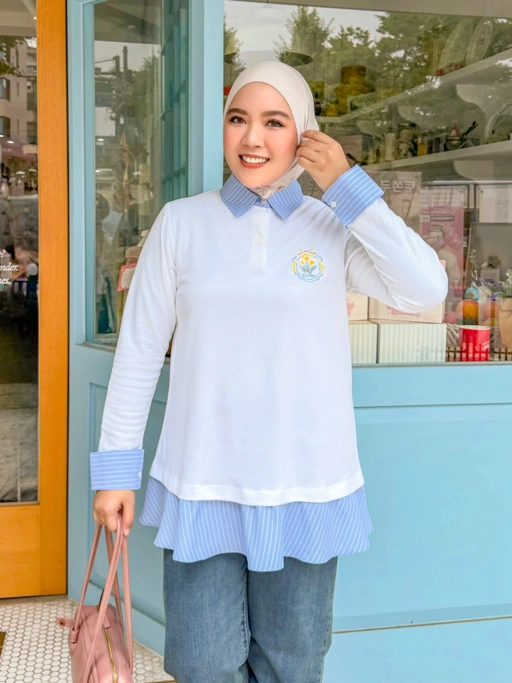 Ryuna Long Sleeve Pearl